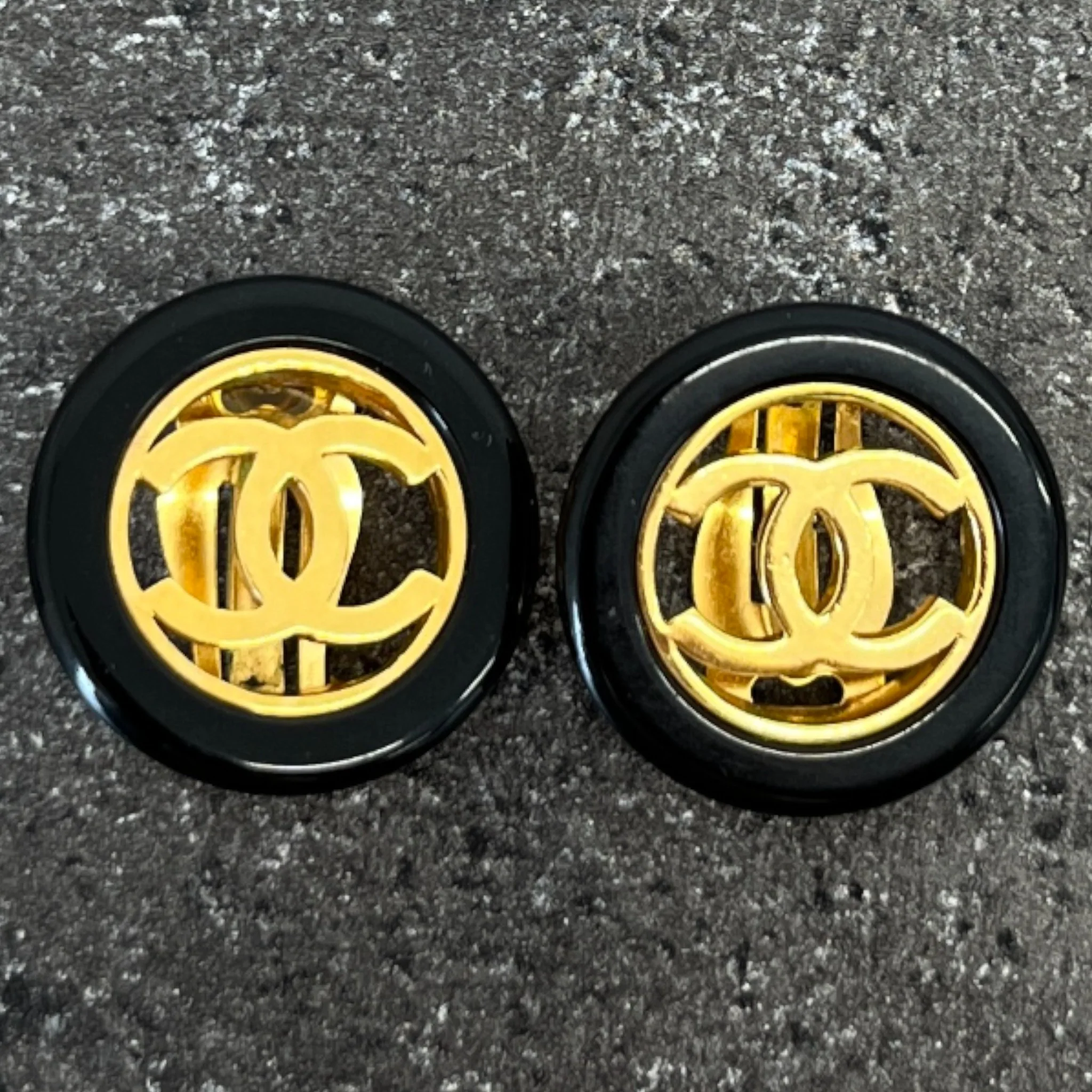 Women's Cocomark Round Earrings Gold - Image 7