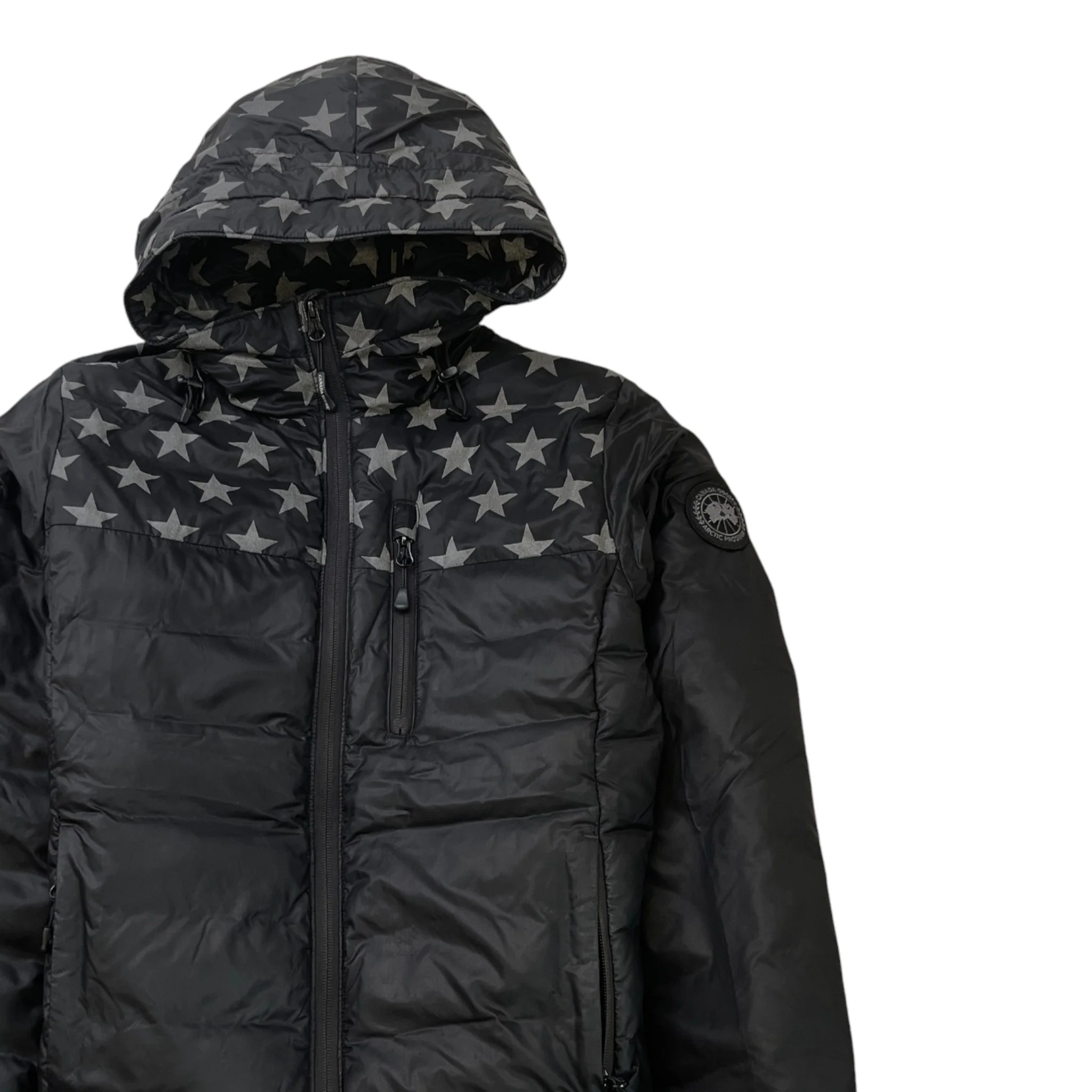 Women's Crawford Hoody Down Jacket Black Size S - Image 3
