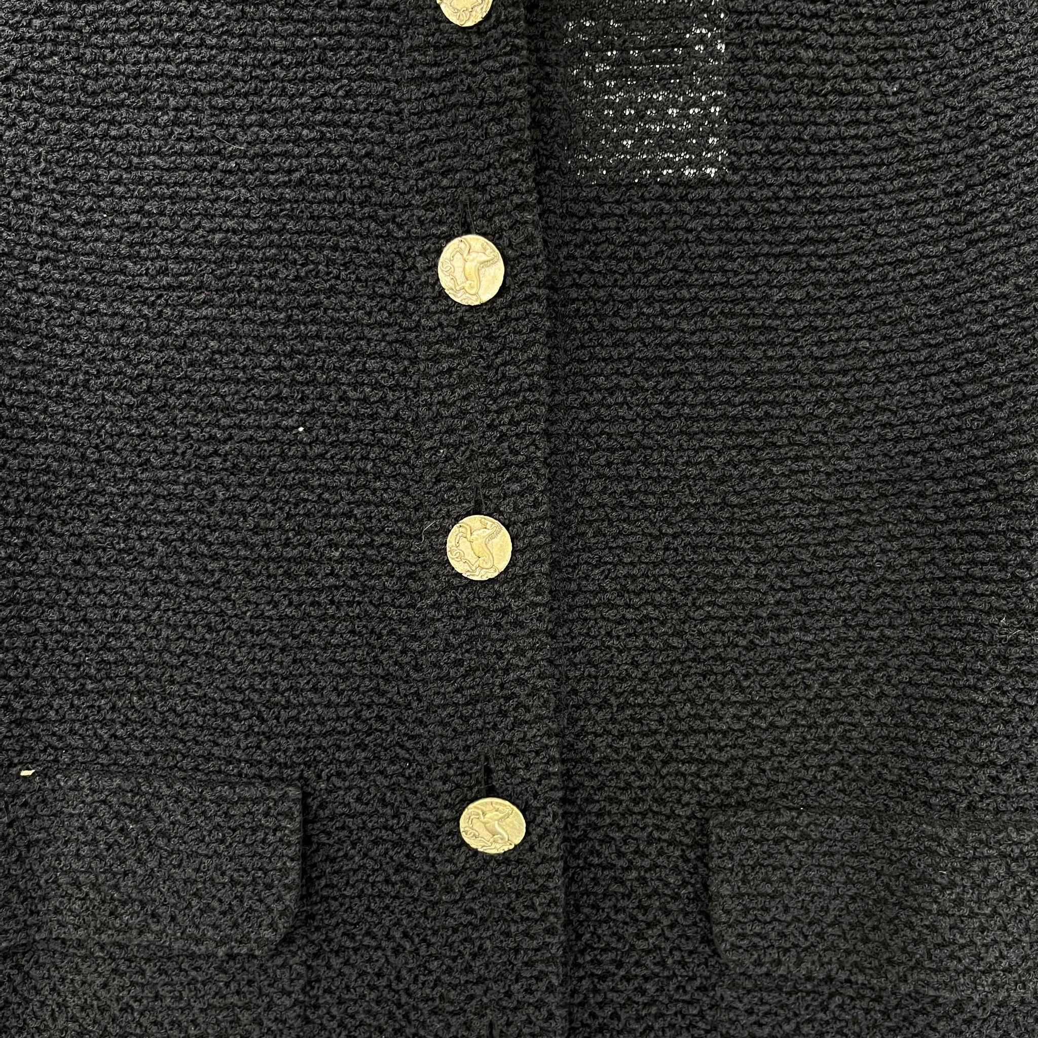 Women's Cruise Collection Tweed Jacket Black Size IT 38 / UK 6 - Image 5