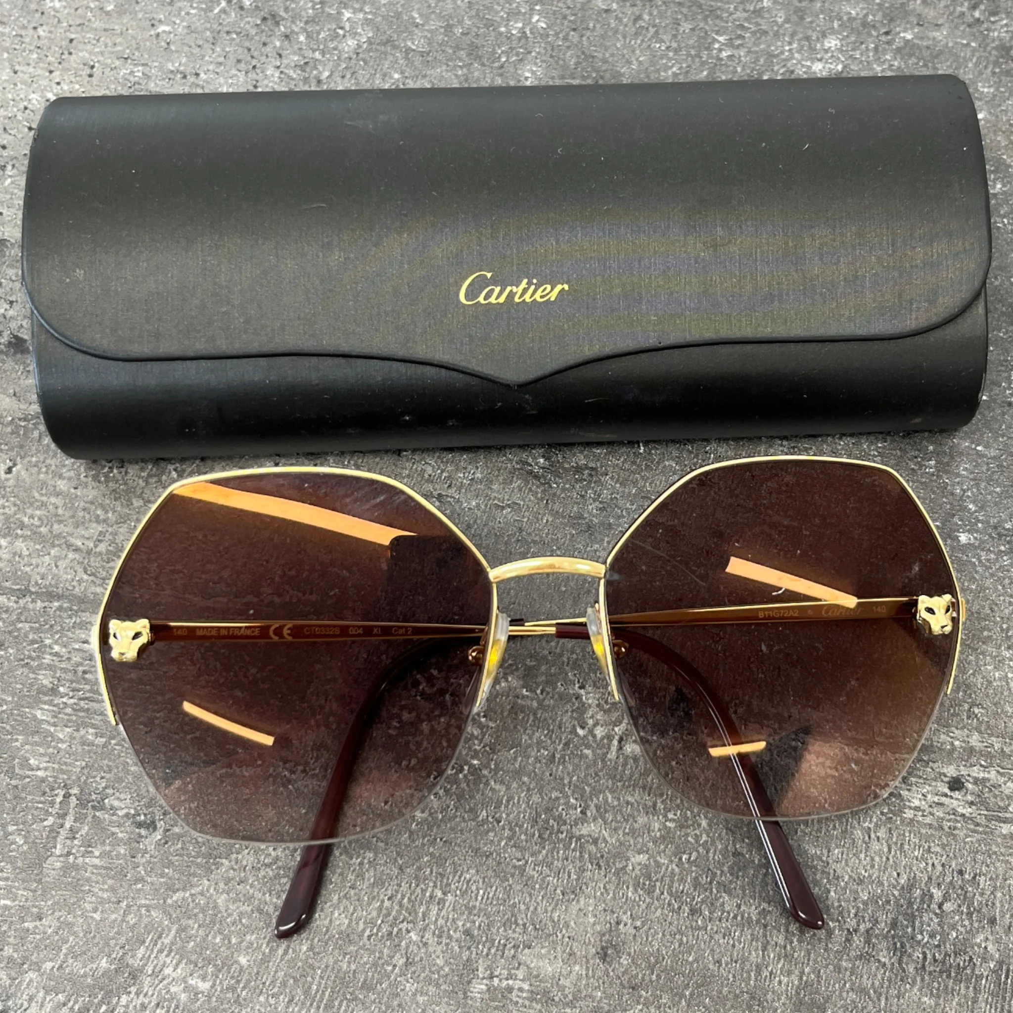 Women's Ct0332S Sunglasses Burgundy - Image 9