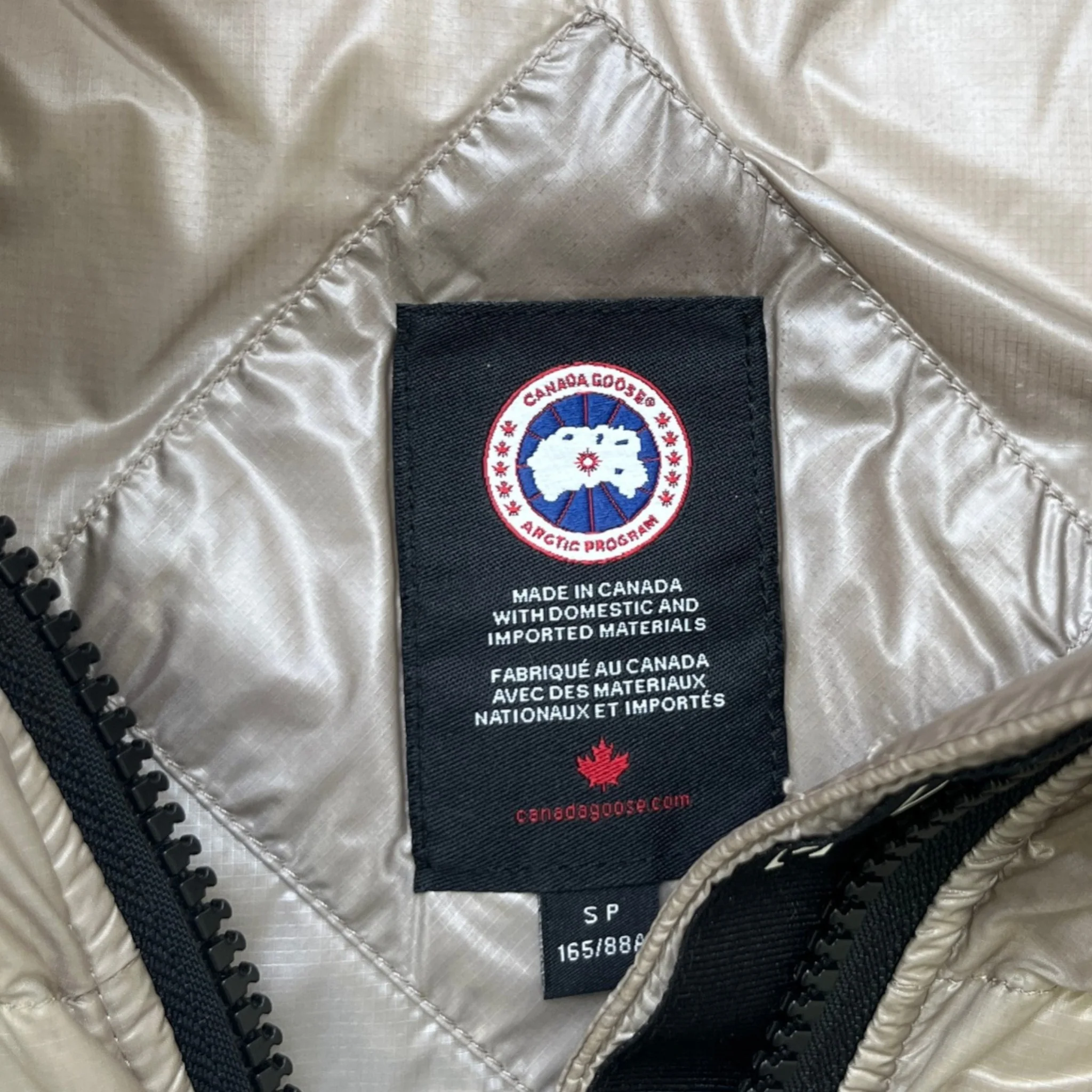 Women's Cypress Quilted Gilet Beige Size S - Image 8
