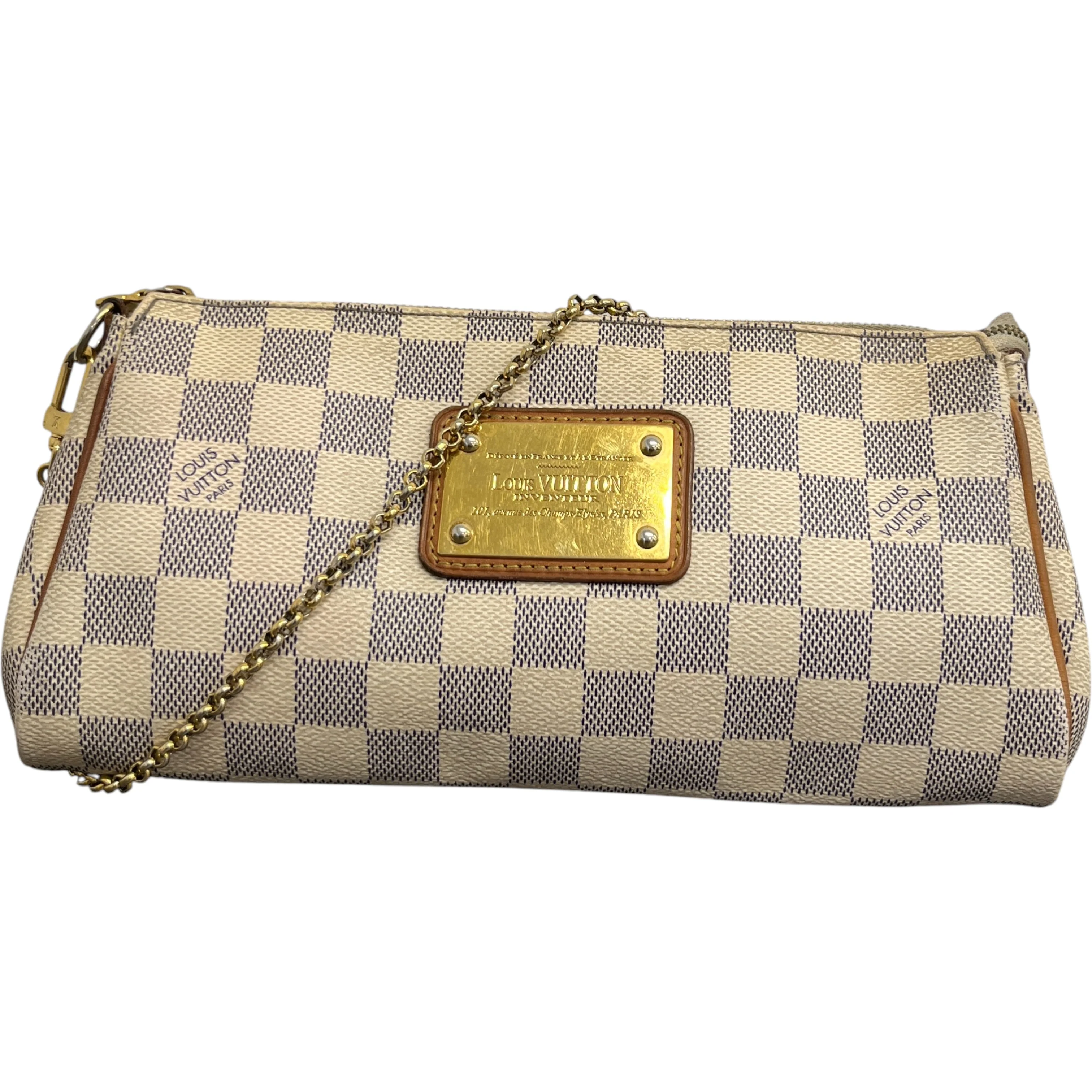 Women's Damier Azur Eva Bag Cream