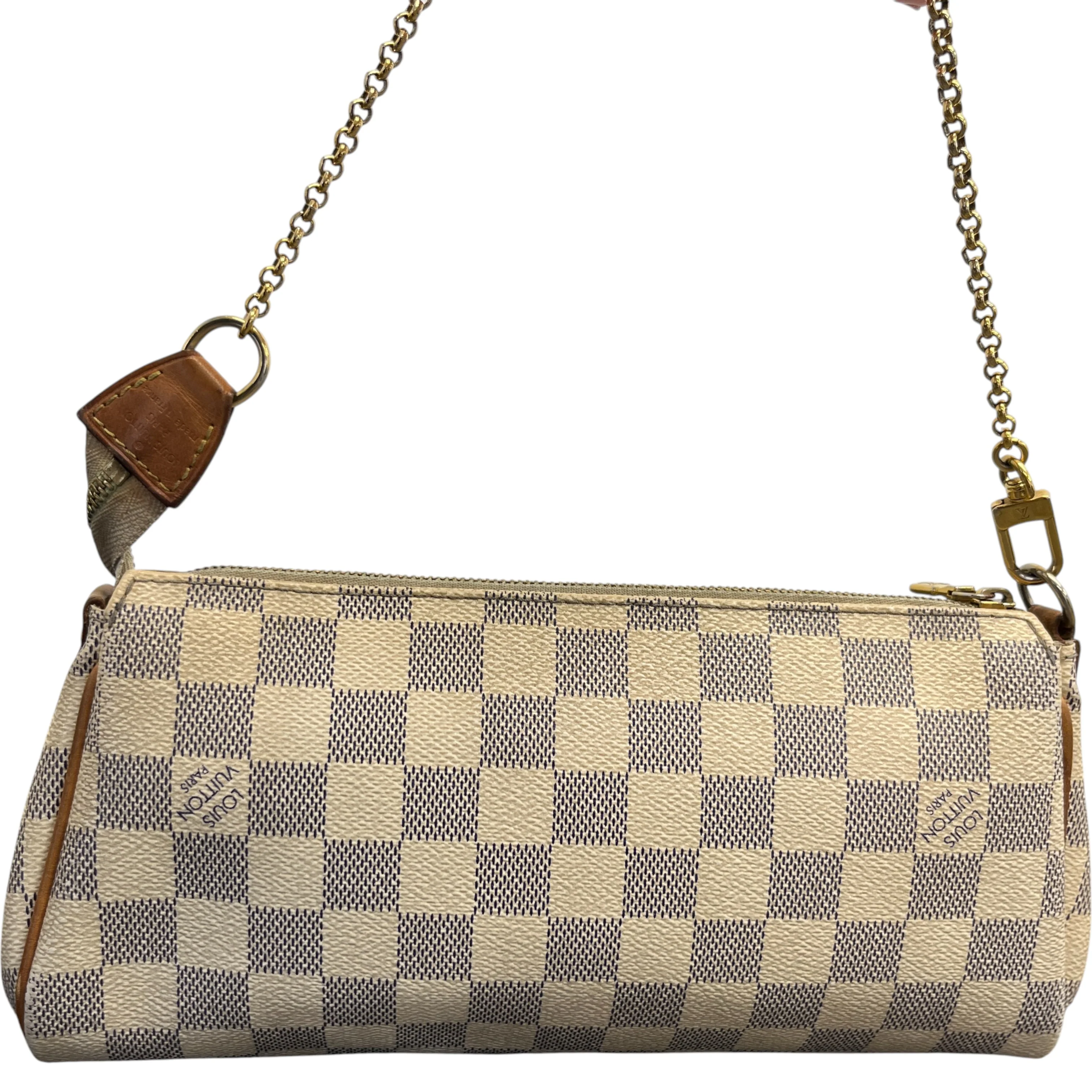 Women's Damier Azur Eva Bag Cream - Image 3
