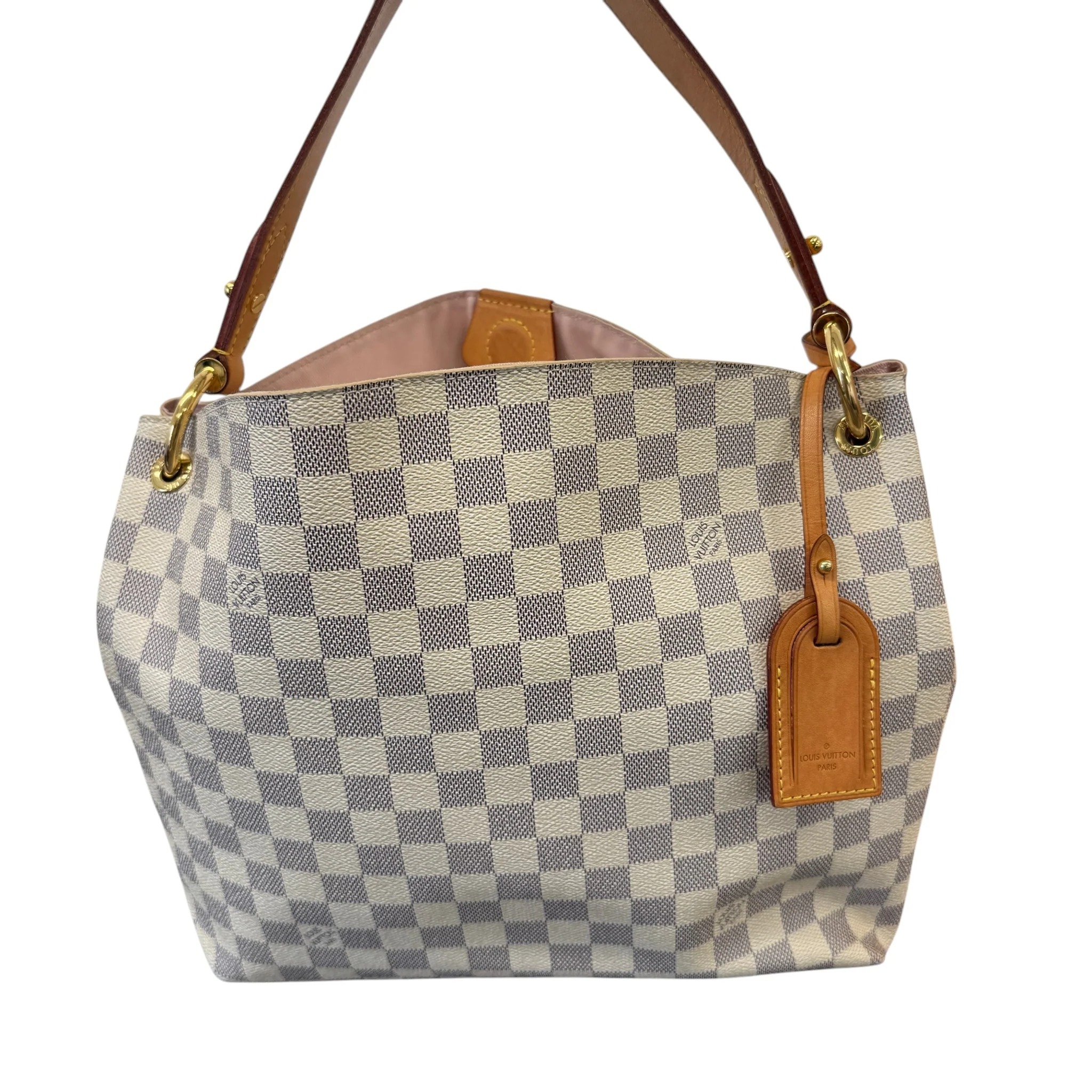 Women's Damier Azur Graceful Pm Handbag White - Image 2