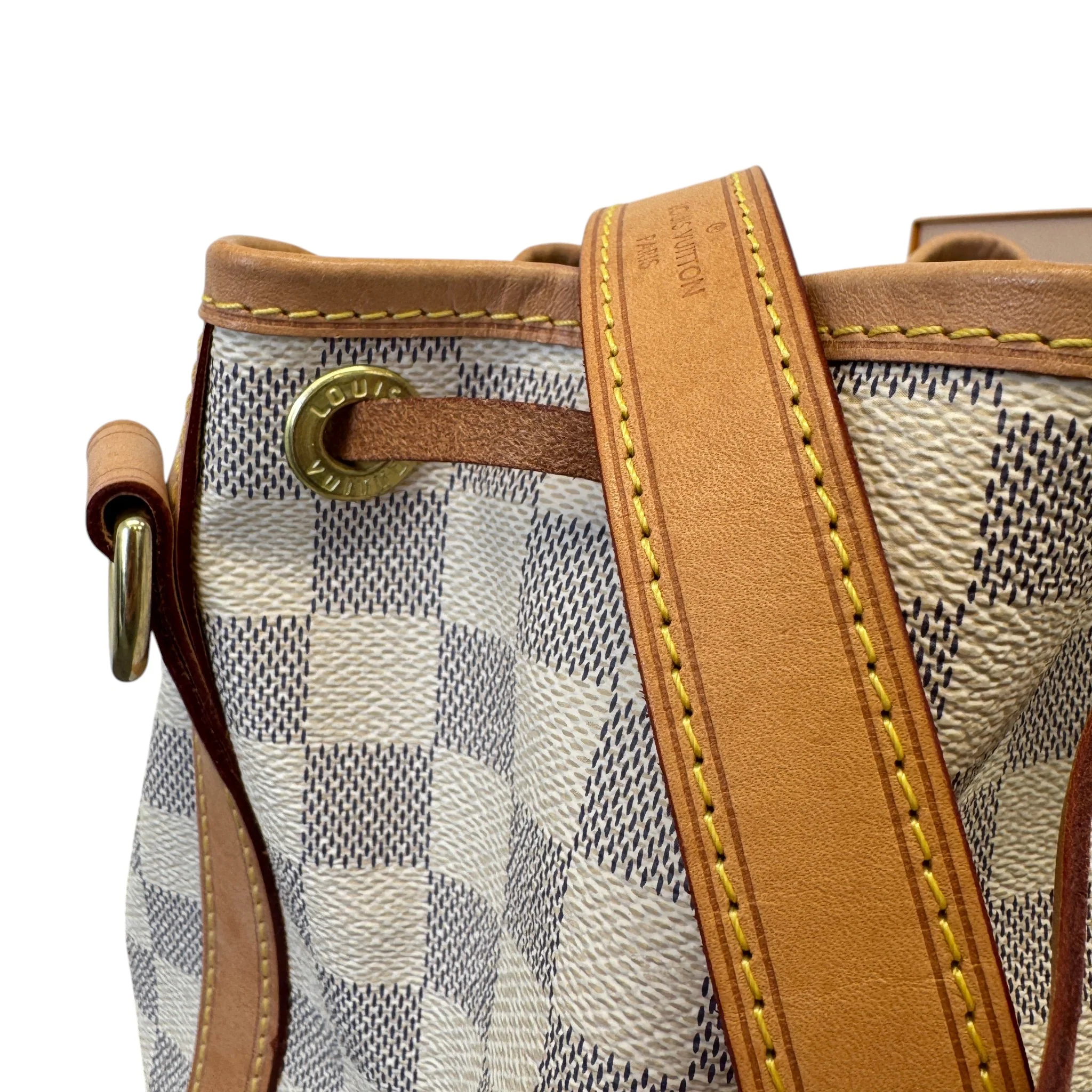 Women's Damier Azur Noé Bb Bag White - Image 6