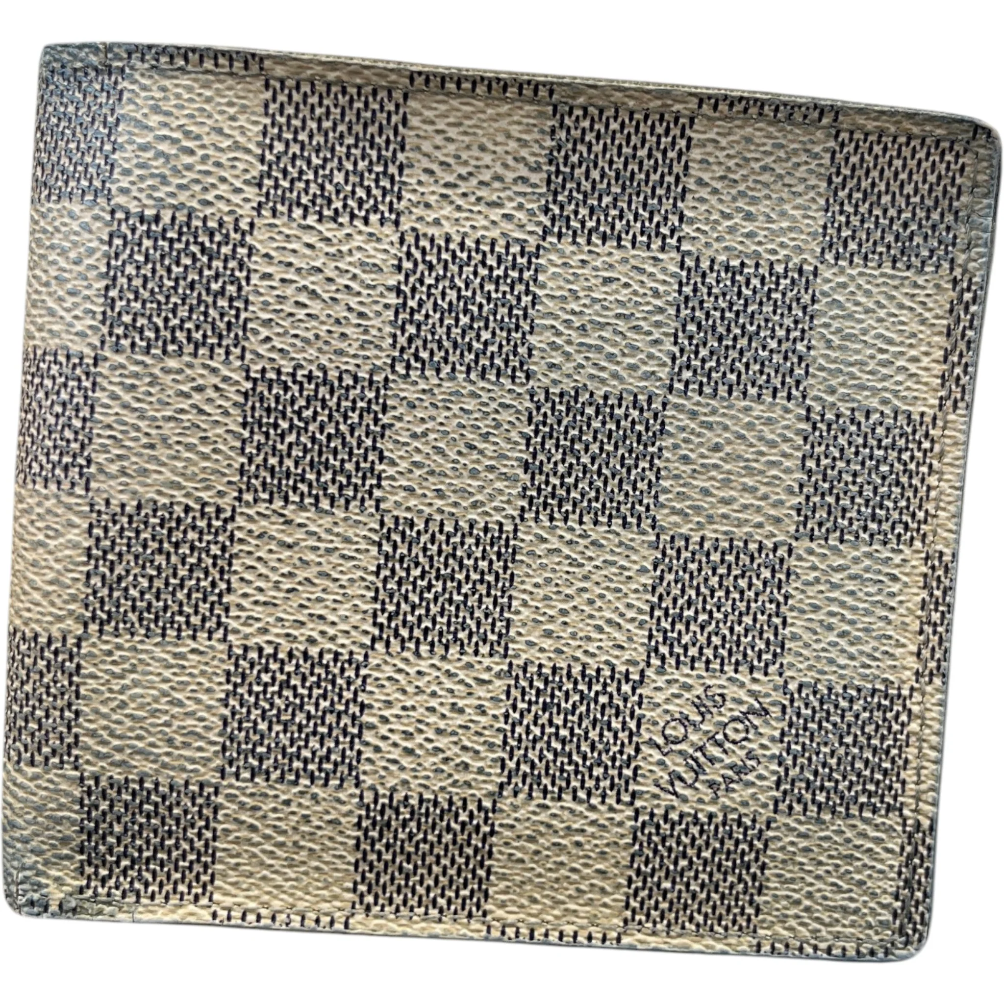 Women's Damier Azur Portefeuille Marco Wallet Cream