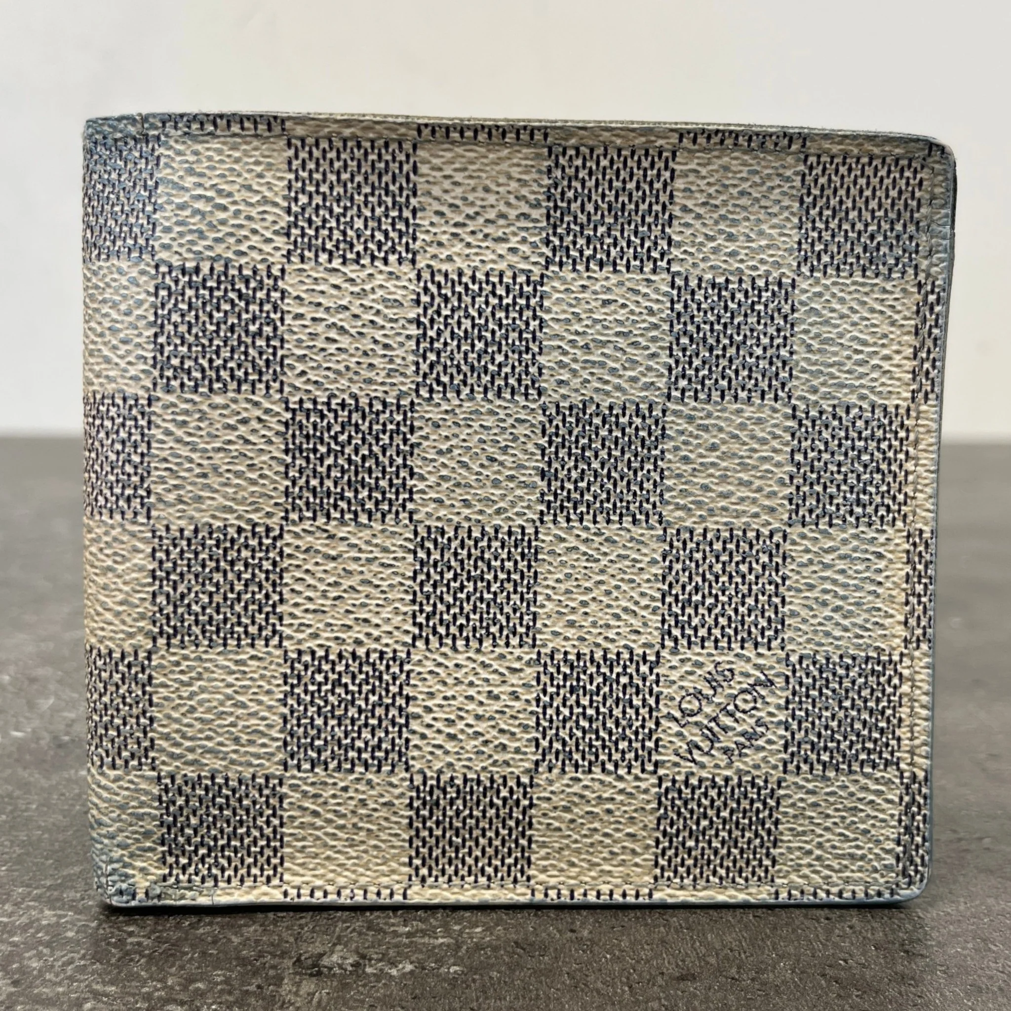 Women's Damier Azur Portefeuille Marco Wallet Cream - Image 8