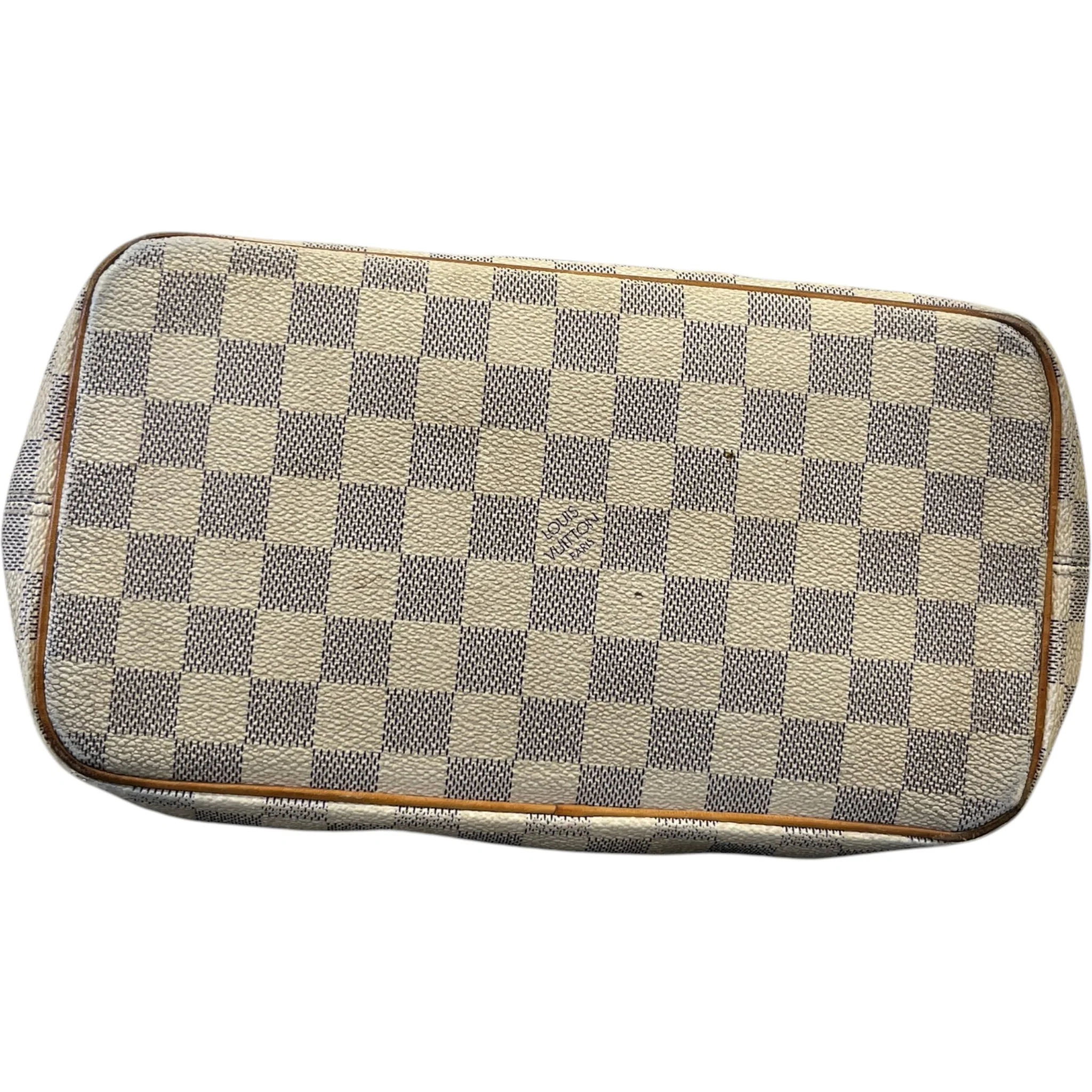 Women's Damier Azur Saleya Pm Bag White - Image 10