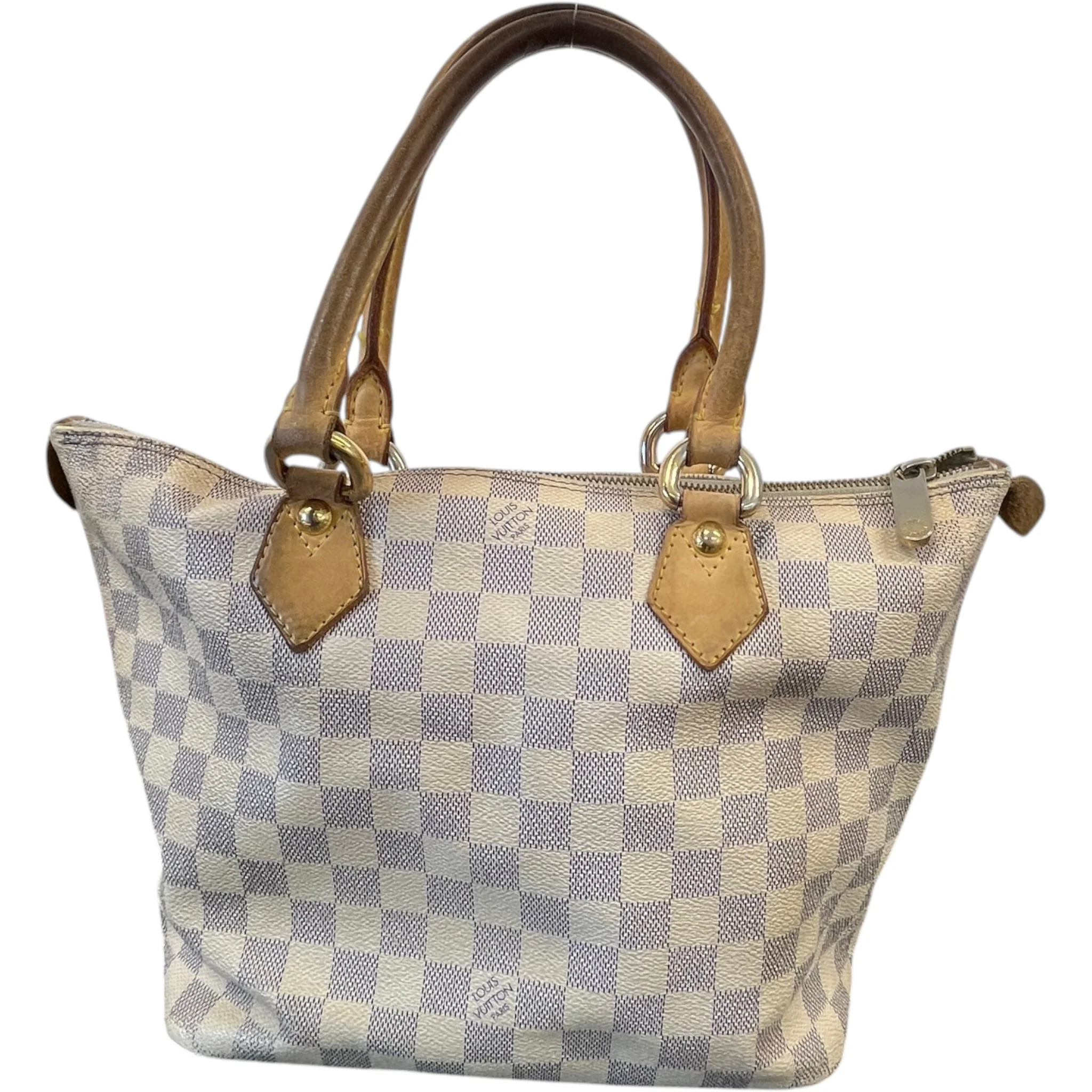 Women's Damier Azur Saleya Pm Bag White - Image 3