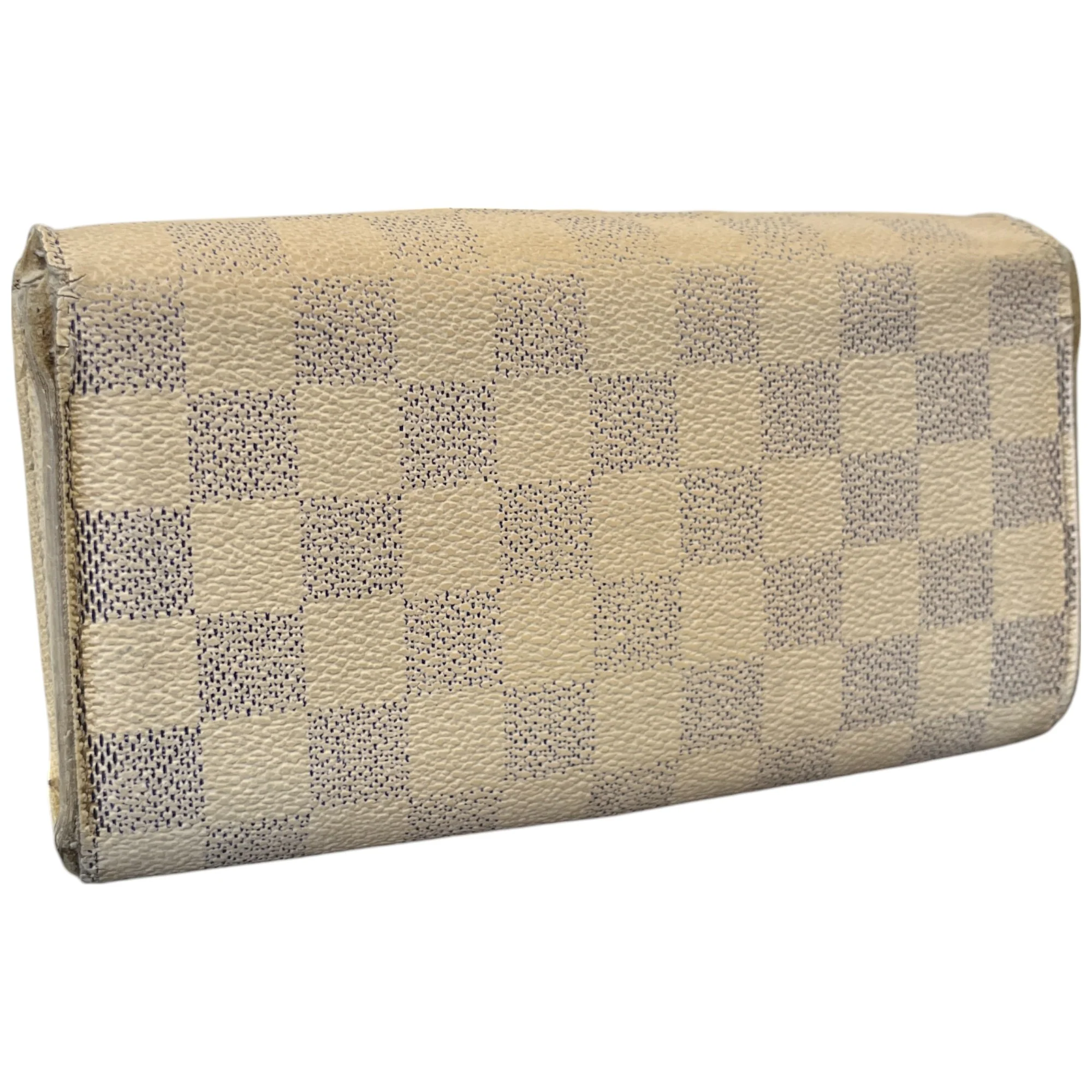 Women's Damier Azur Sarah Wallet White - Image 7