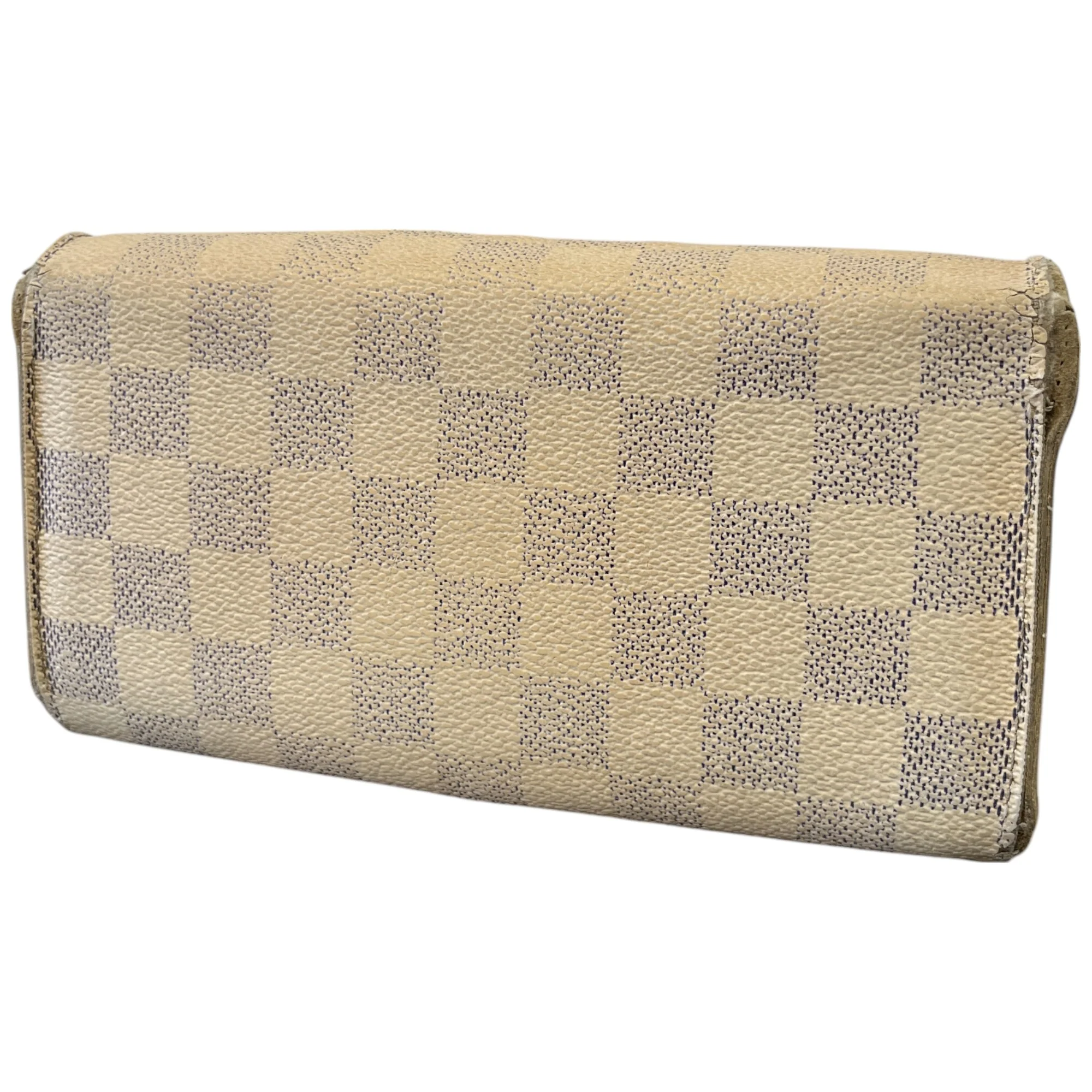 Women's Damier Azur Sarah Wallet White - Image 8