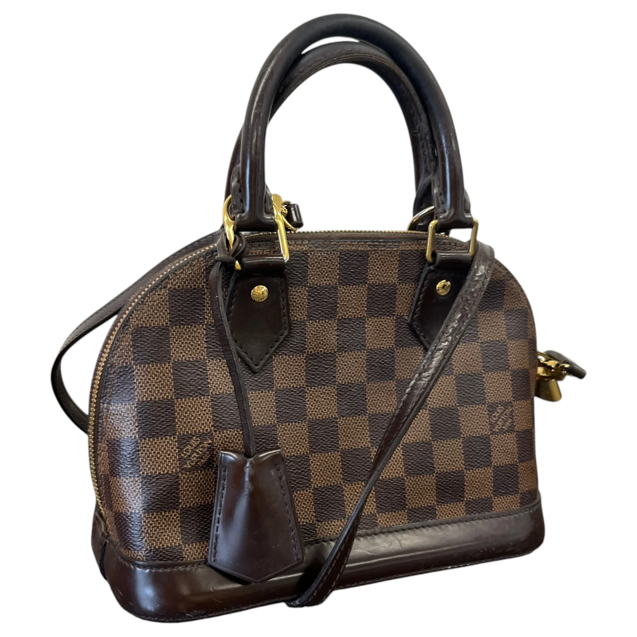 Women's Damier Ebene Alma Bb Bag Brown - Image 4