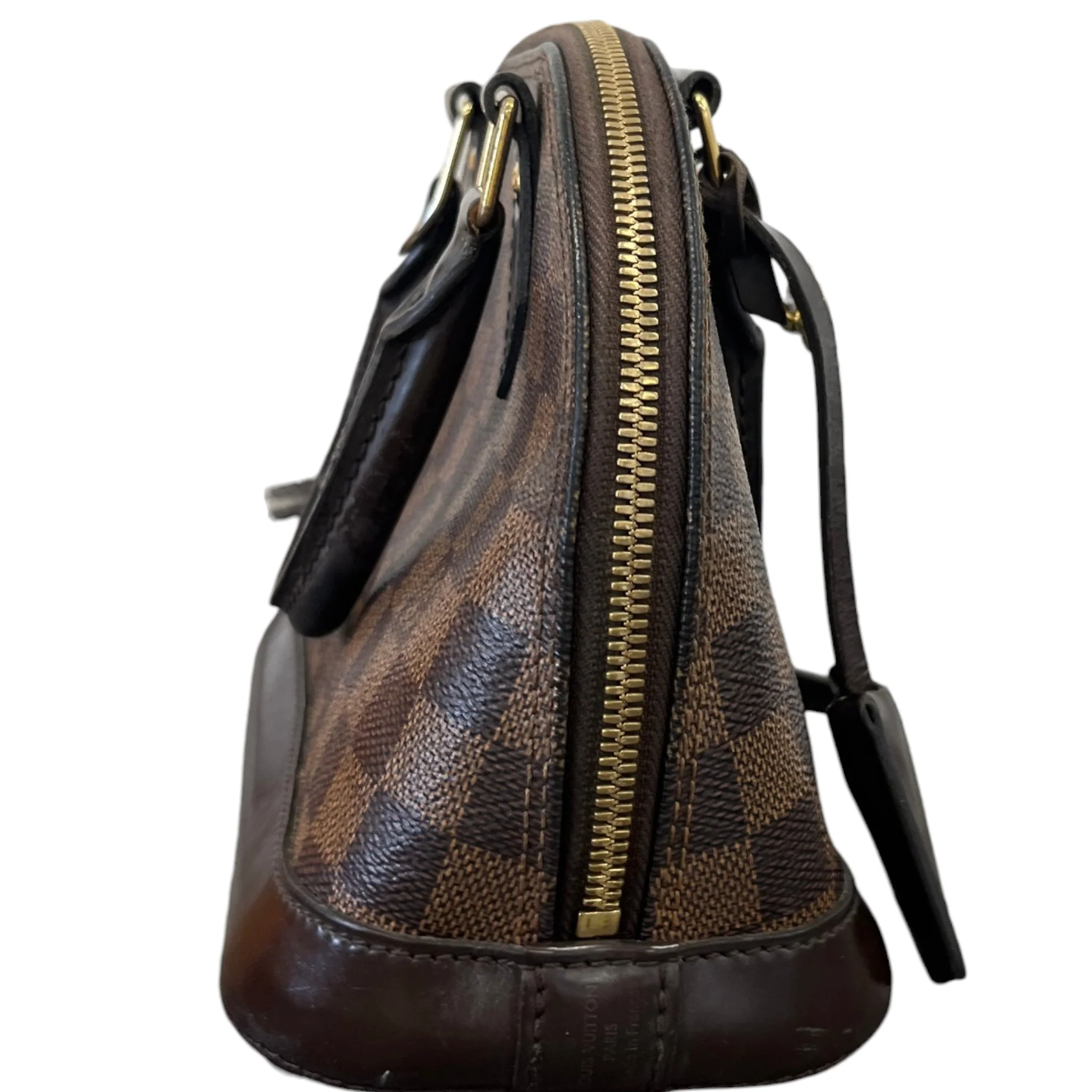 Women's Damier Ebene Alma Bb Bag Brown - Image 7