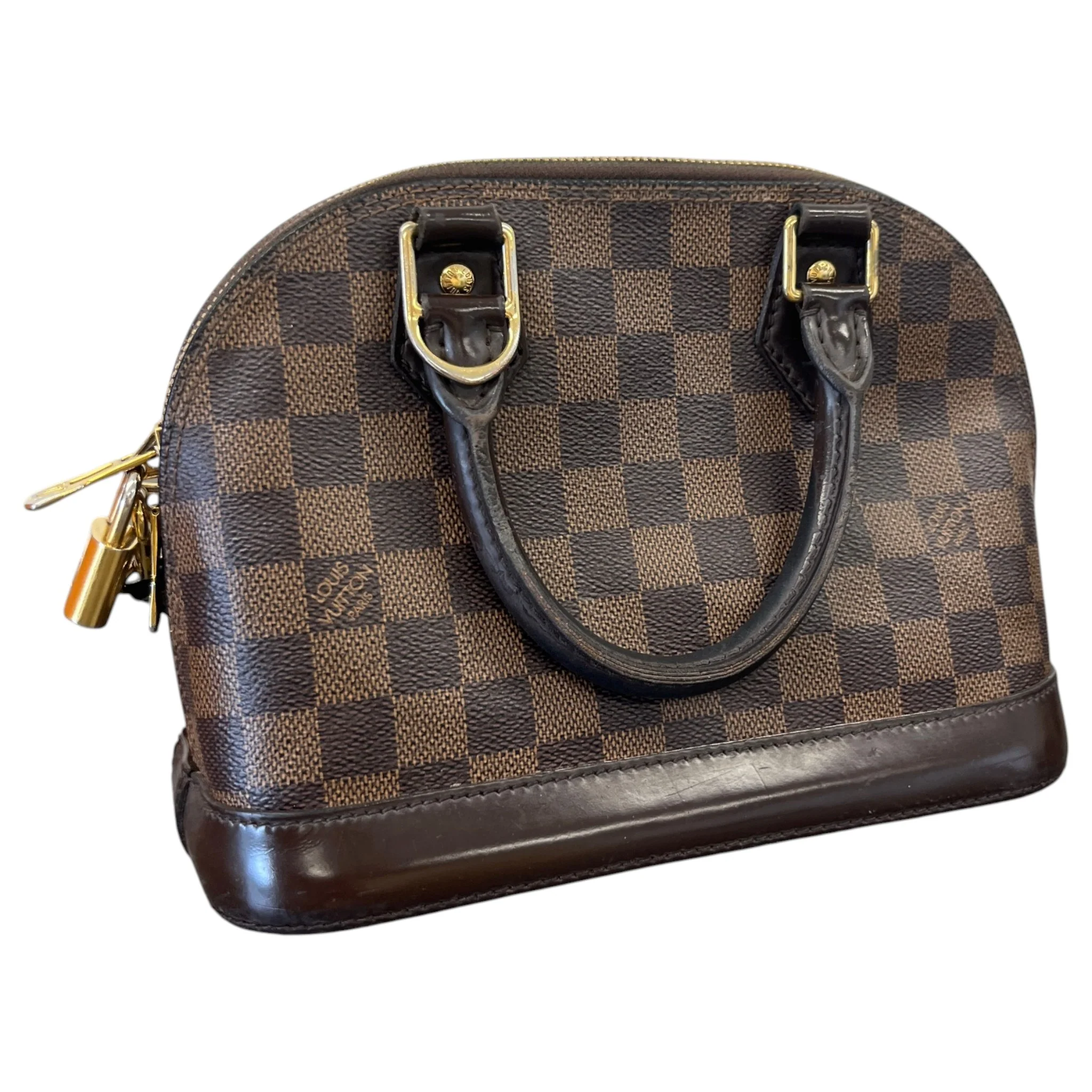Women's Damier Ebene Alma Bb Bag Brown - Image 8