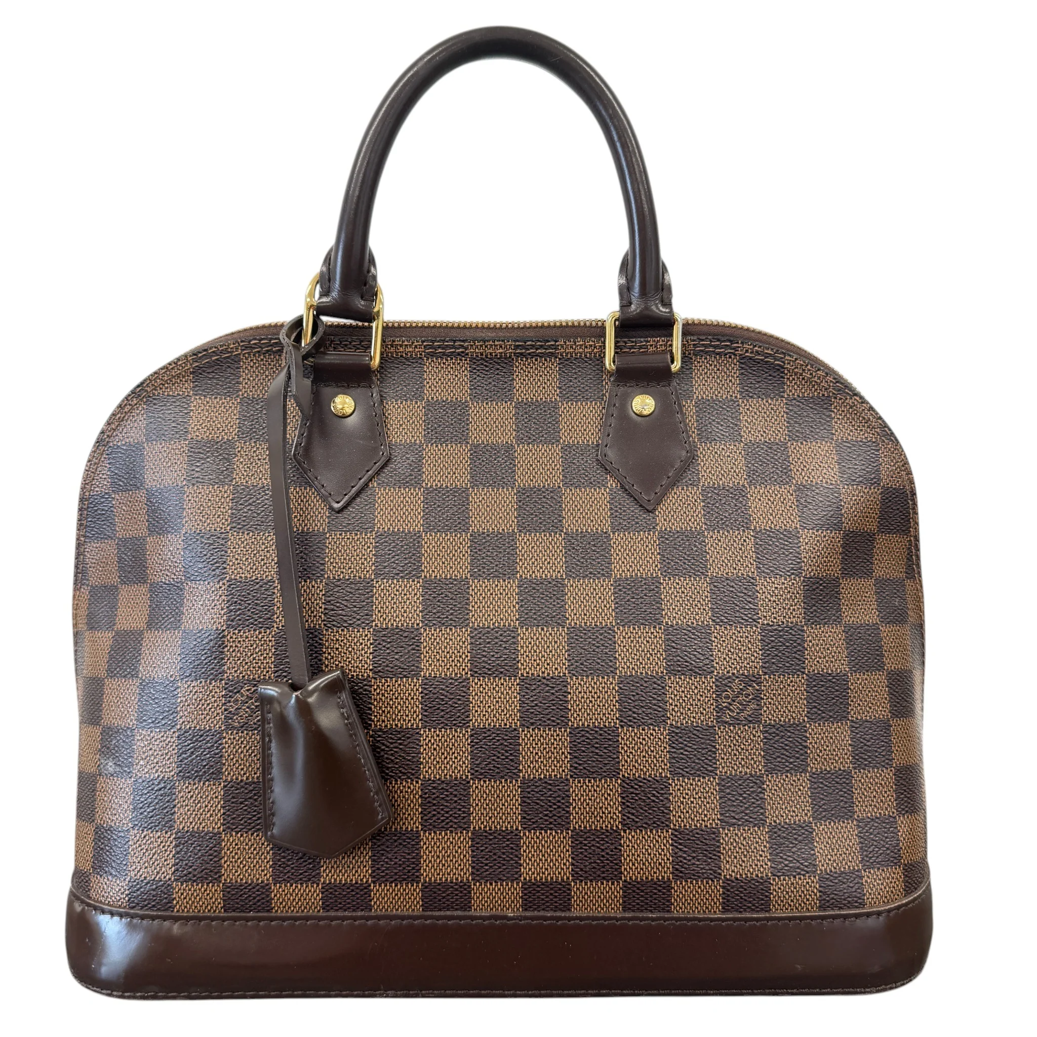 Women's Damier Ebene Alma Pm Bag Brown