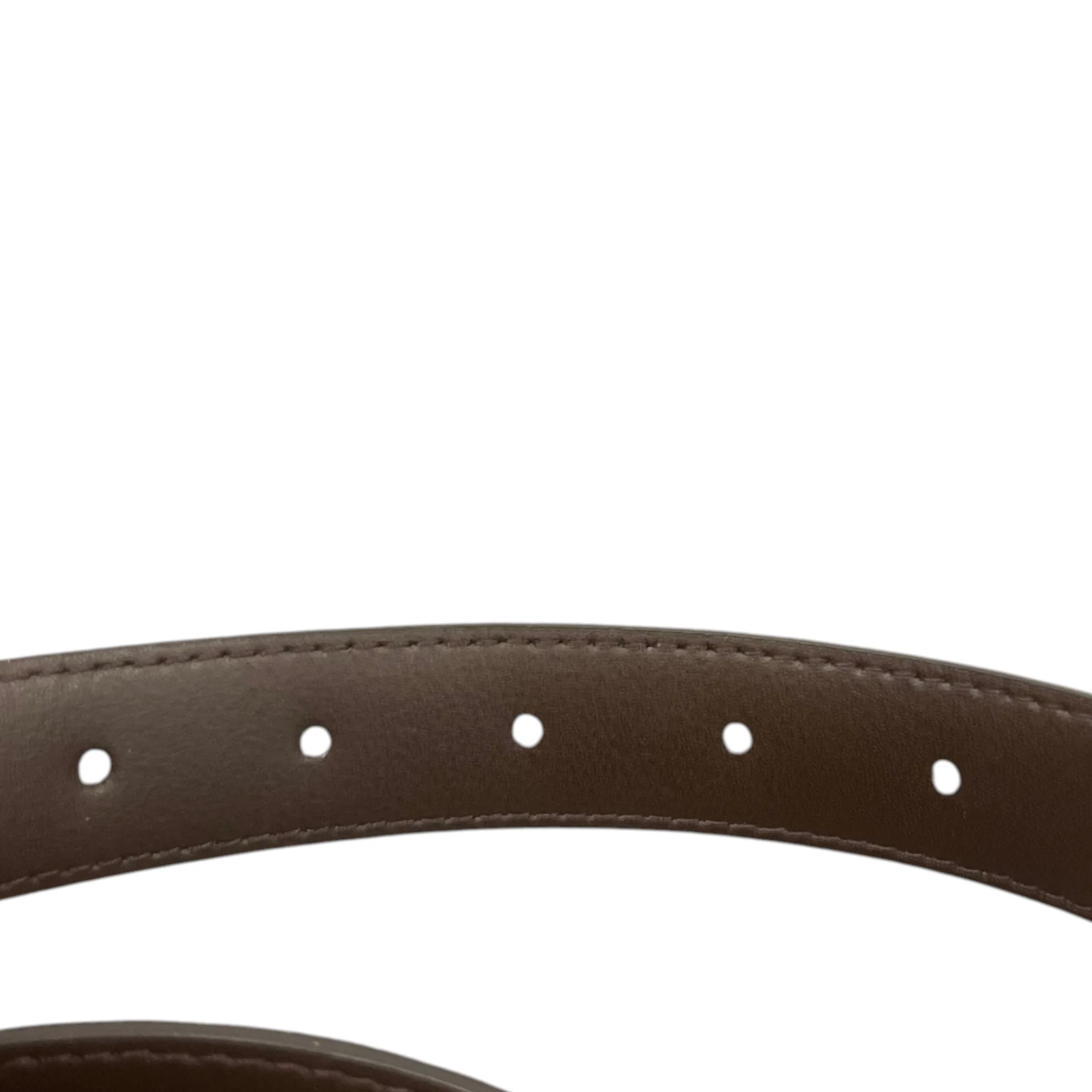 Women's Damier Ebene Belt Brown Size Waist 32" - Image 6