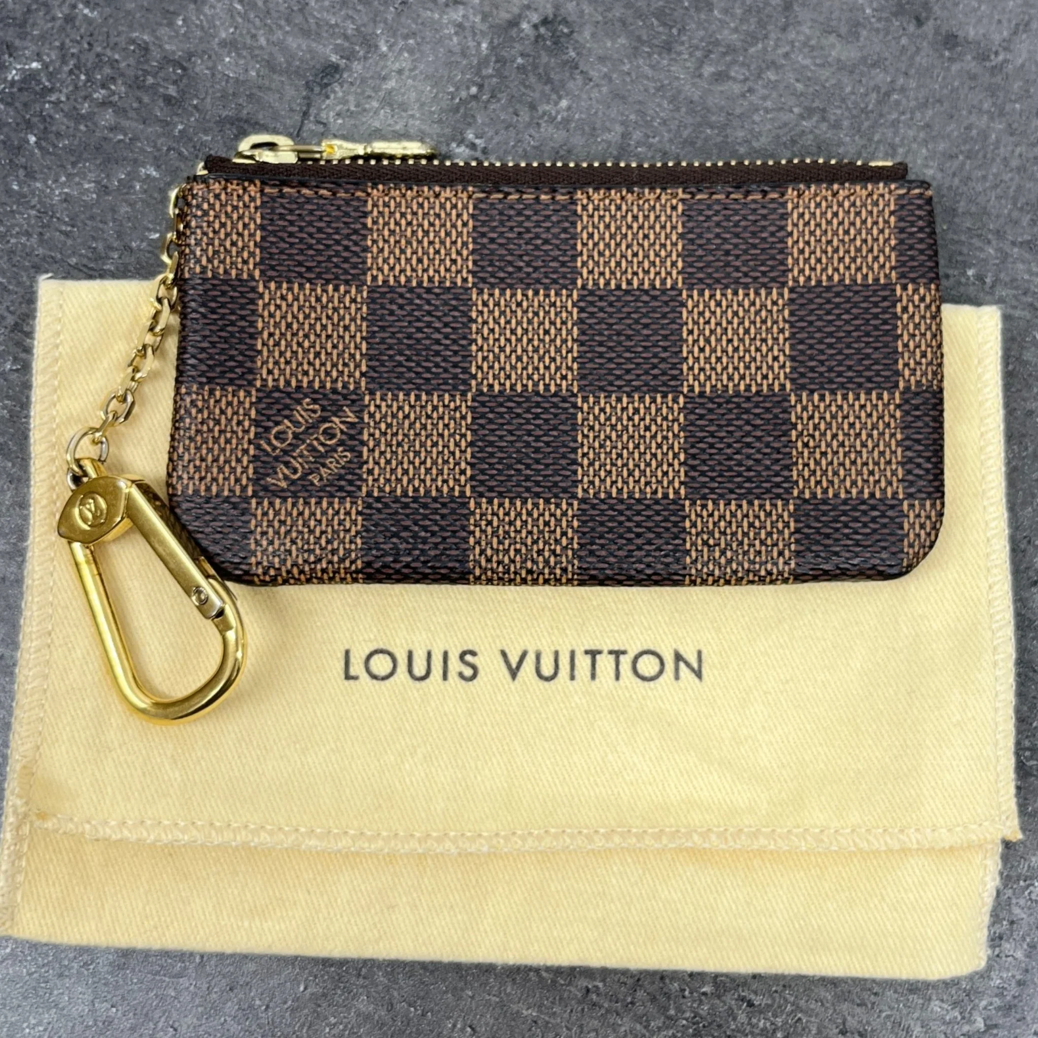 Women's Damier Ebene Keyring Brown - Image 8
