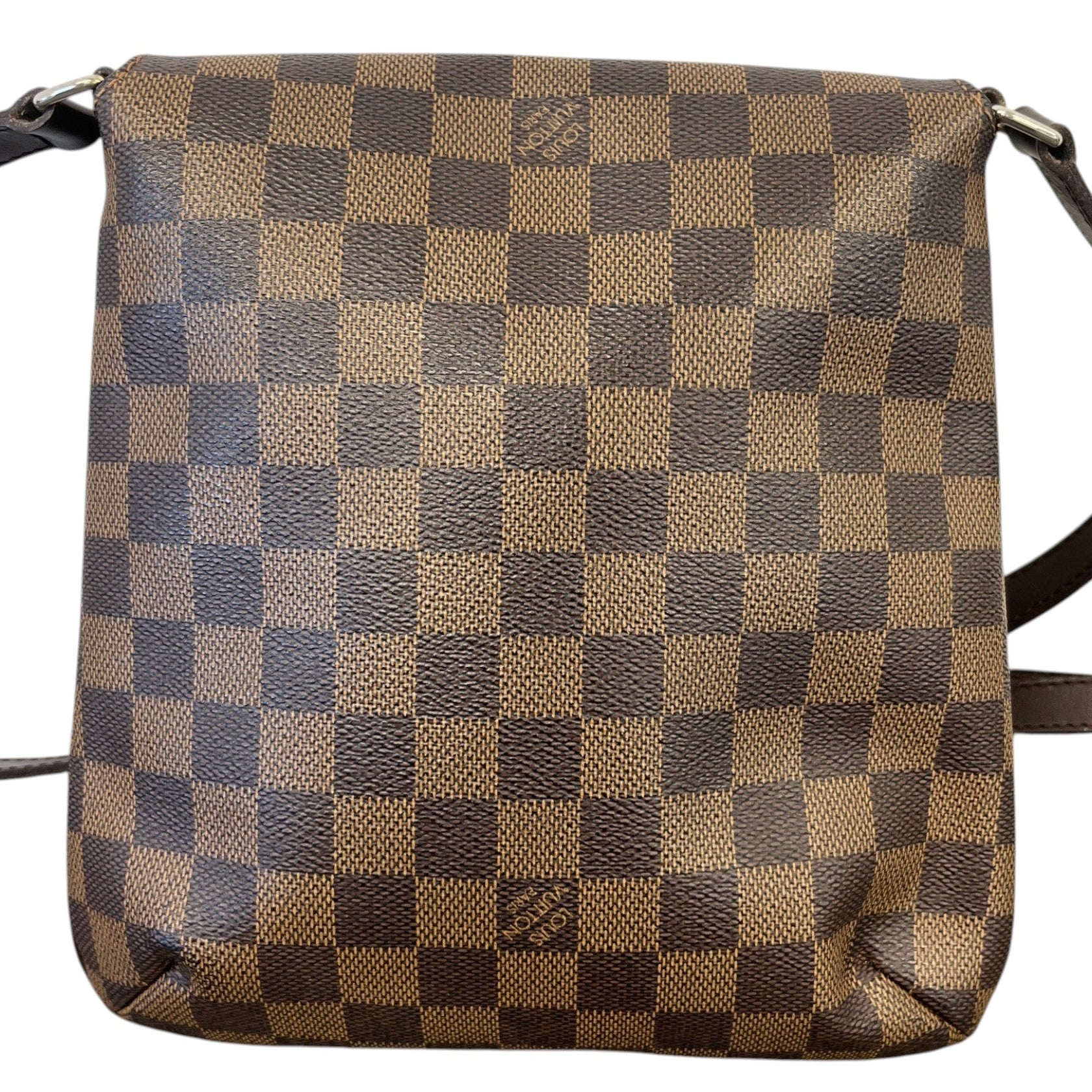 Women's Damier Ebene Musette Salsa Handbag Brown - Image 3