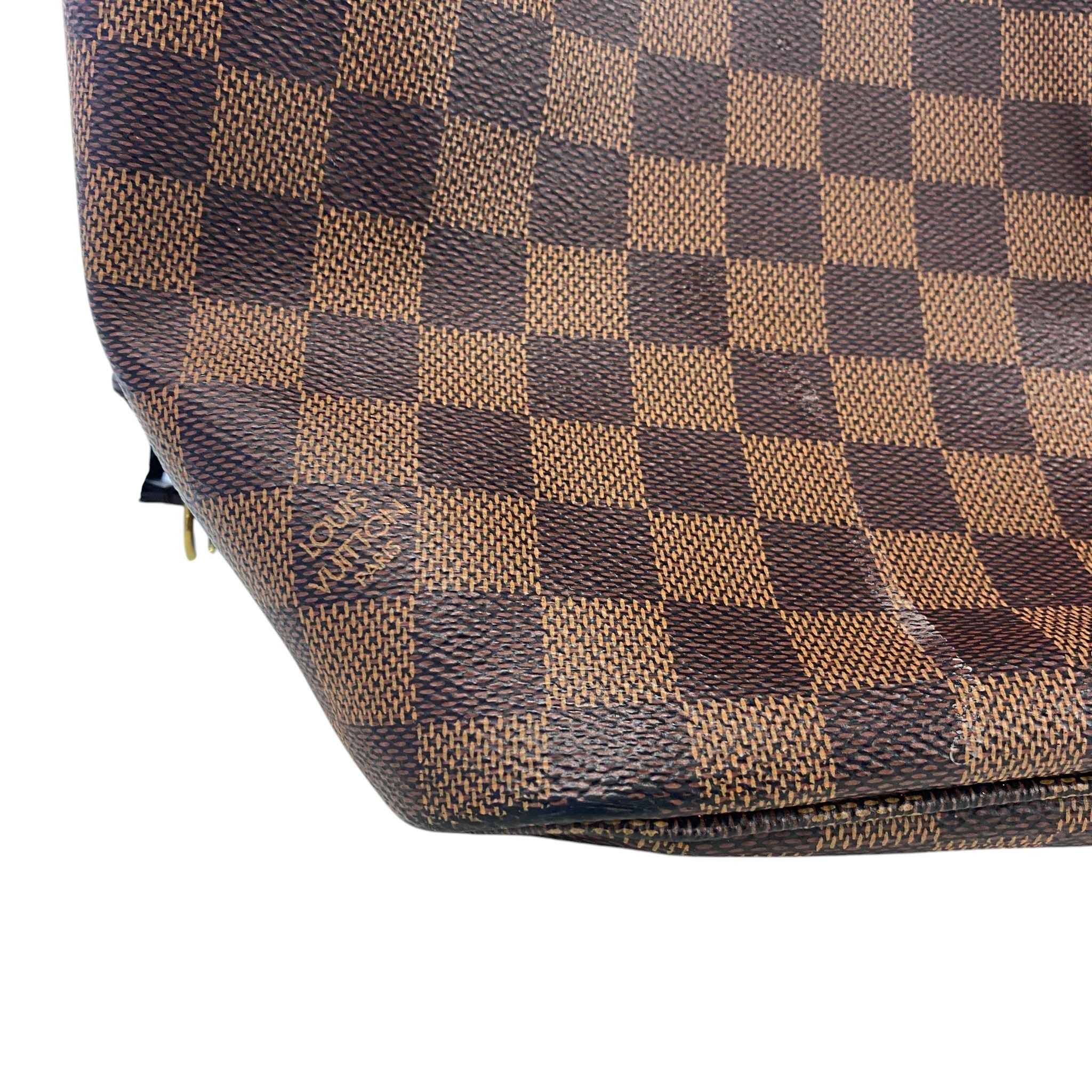 Women's Damier Ebene Neverfull Mm Bag Brown - Image 14