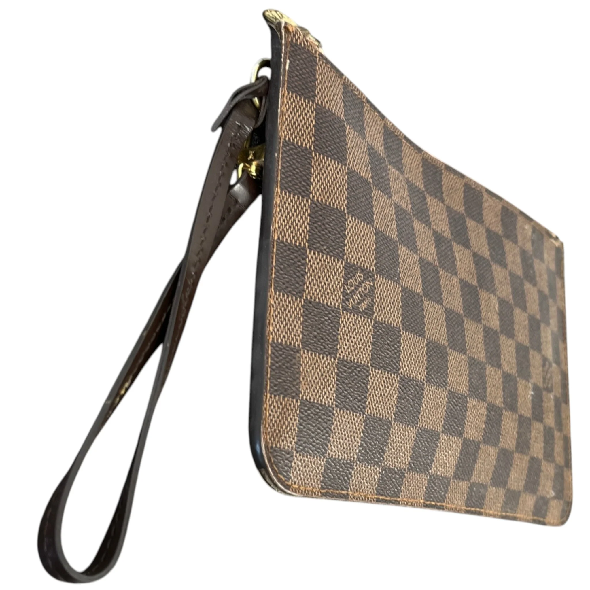 Women's Damier Ebene Pouch Brown - Image 2