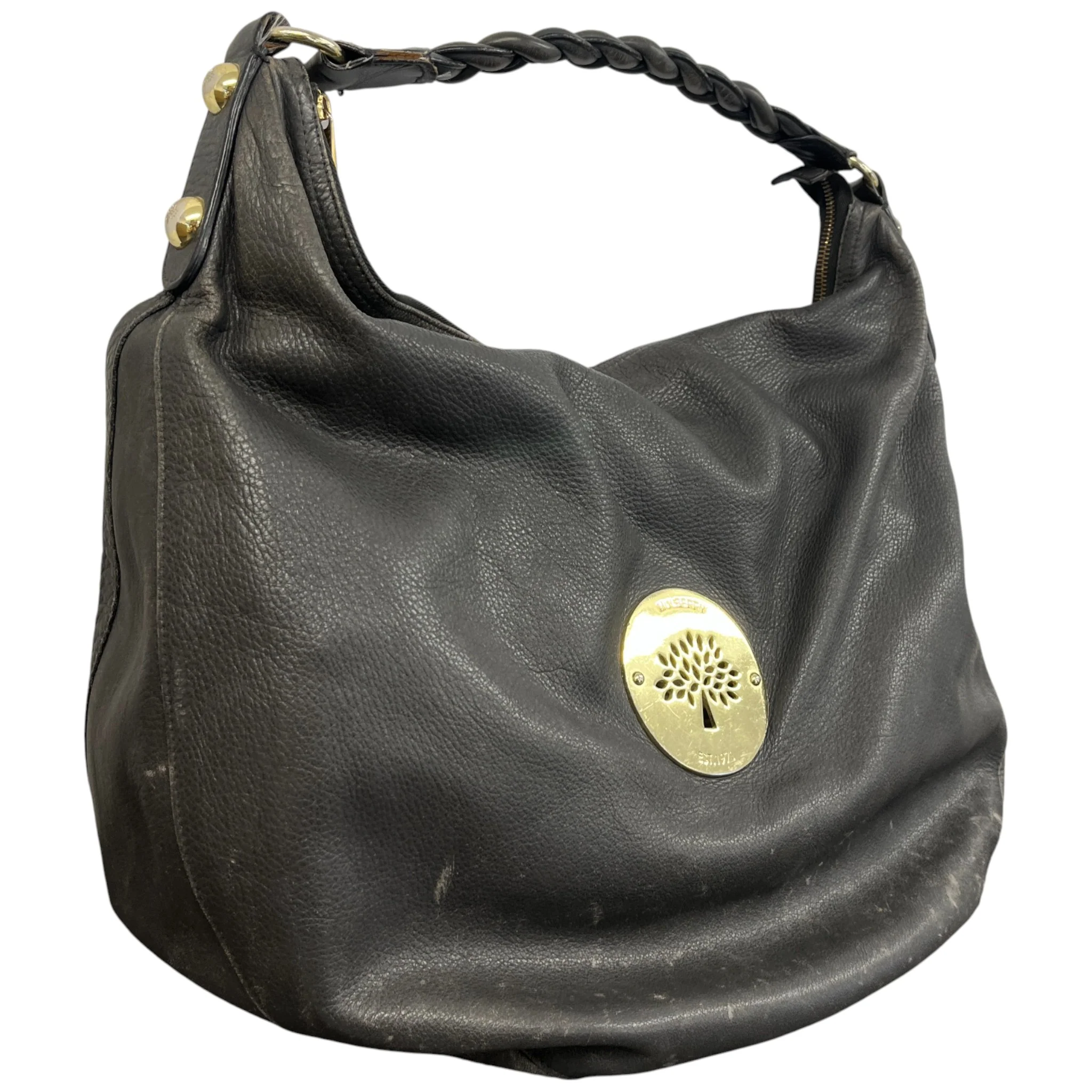 Women's Daria Hobo Large Bag Grey - Image 3