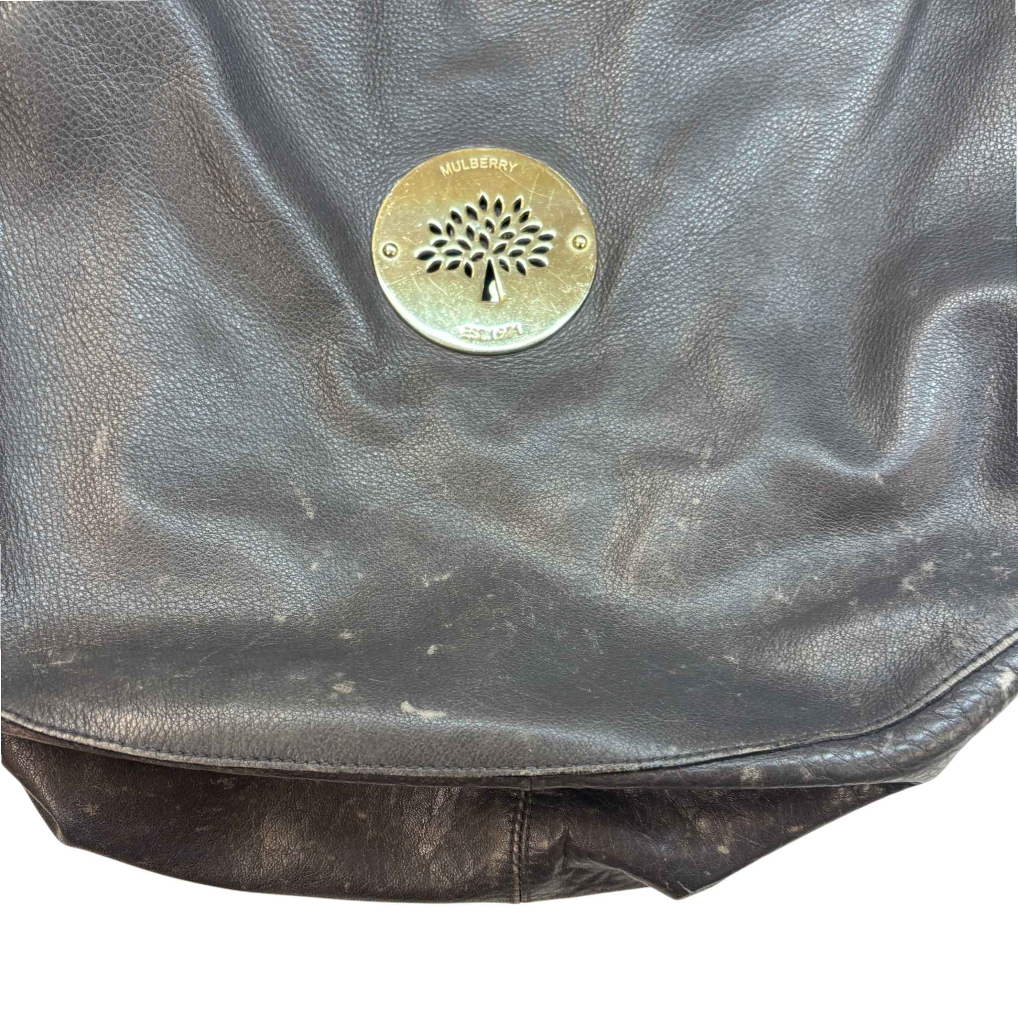 Women's Daria Hobo Large Bag Grey - Image 9