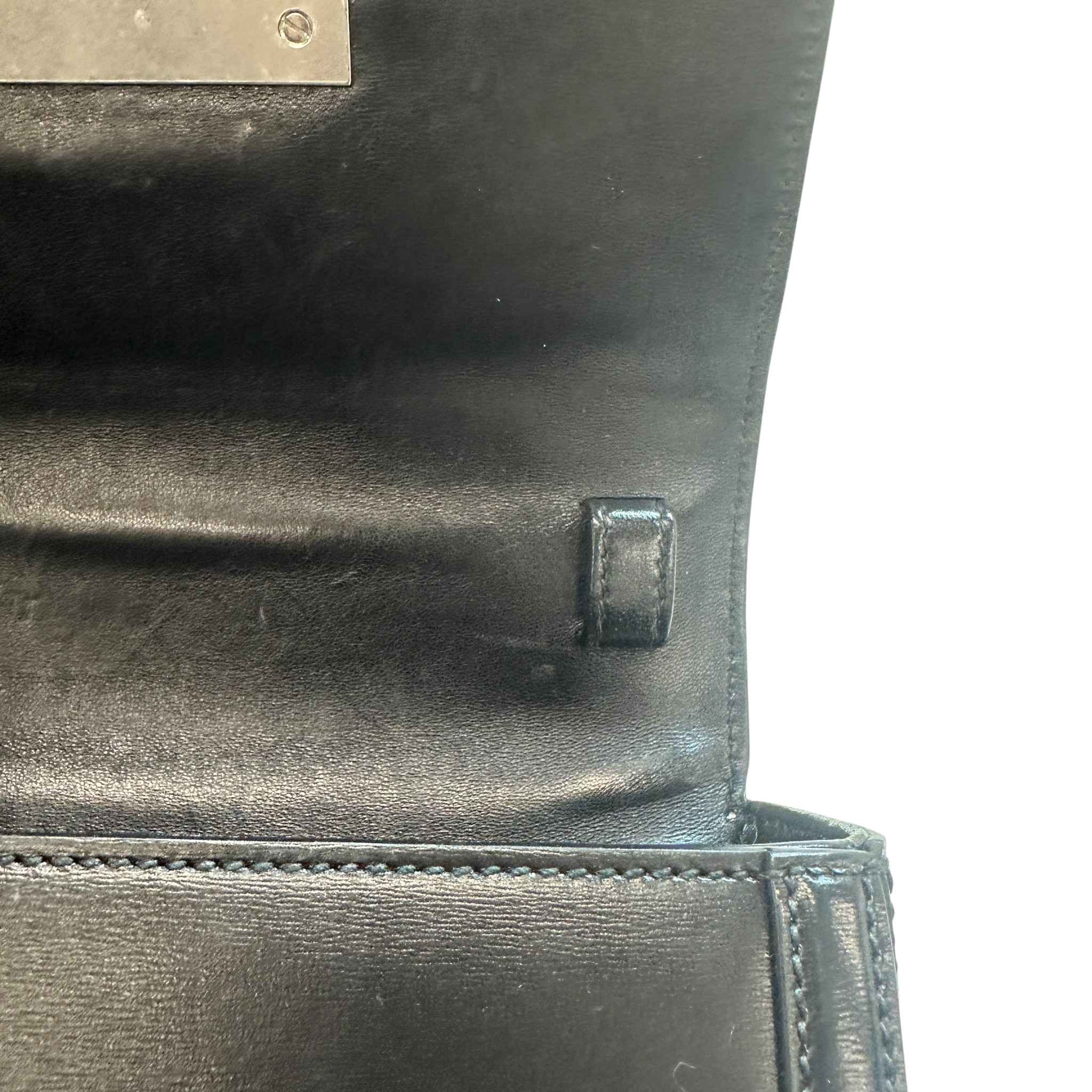 Women's Diamond Top Handle Bag Black - Image 8