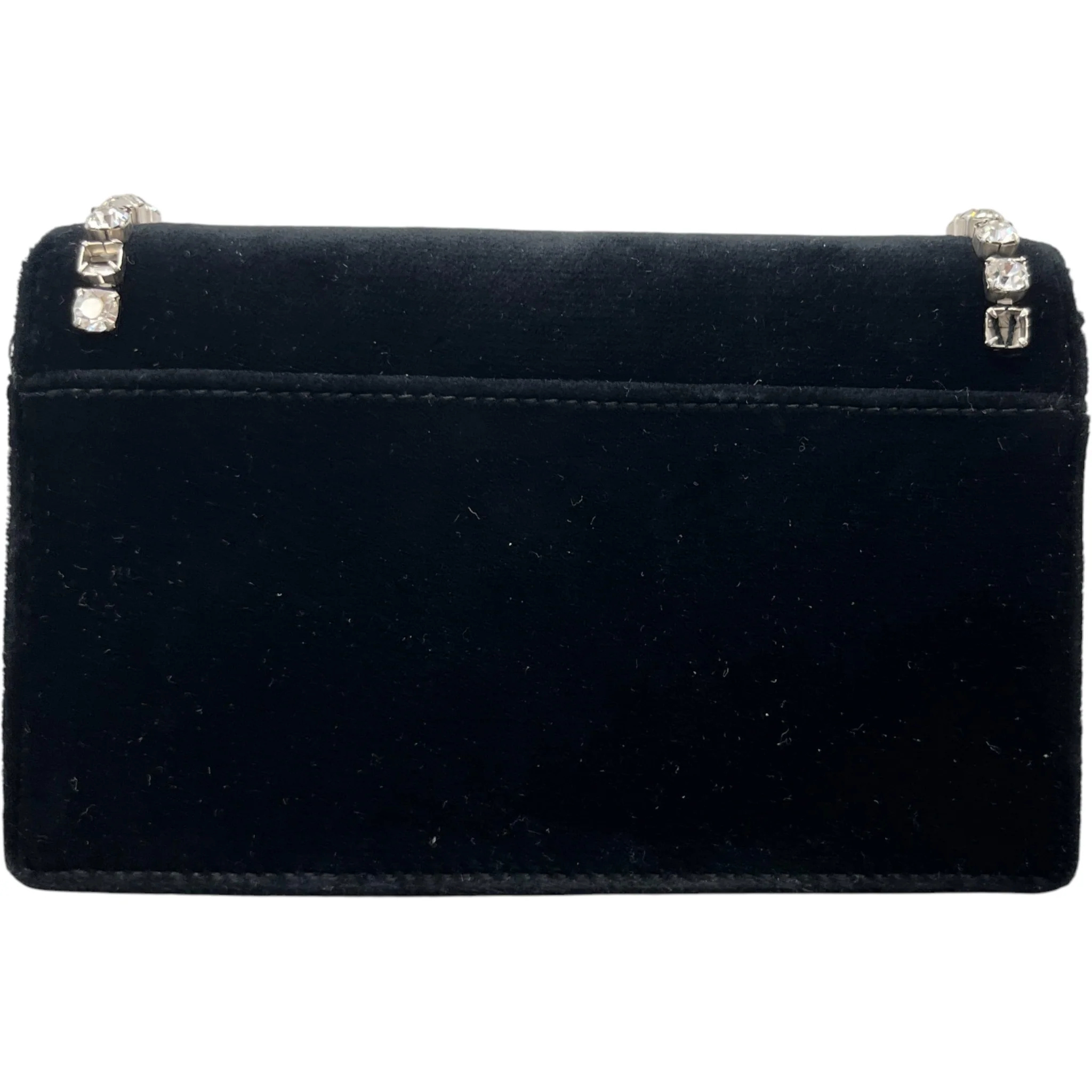Women's Dionysus Mini Velvet Bag Black - Image 3