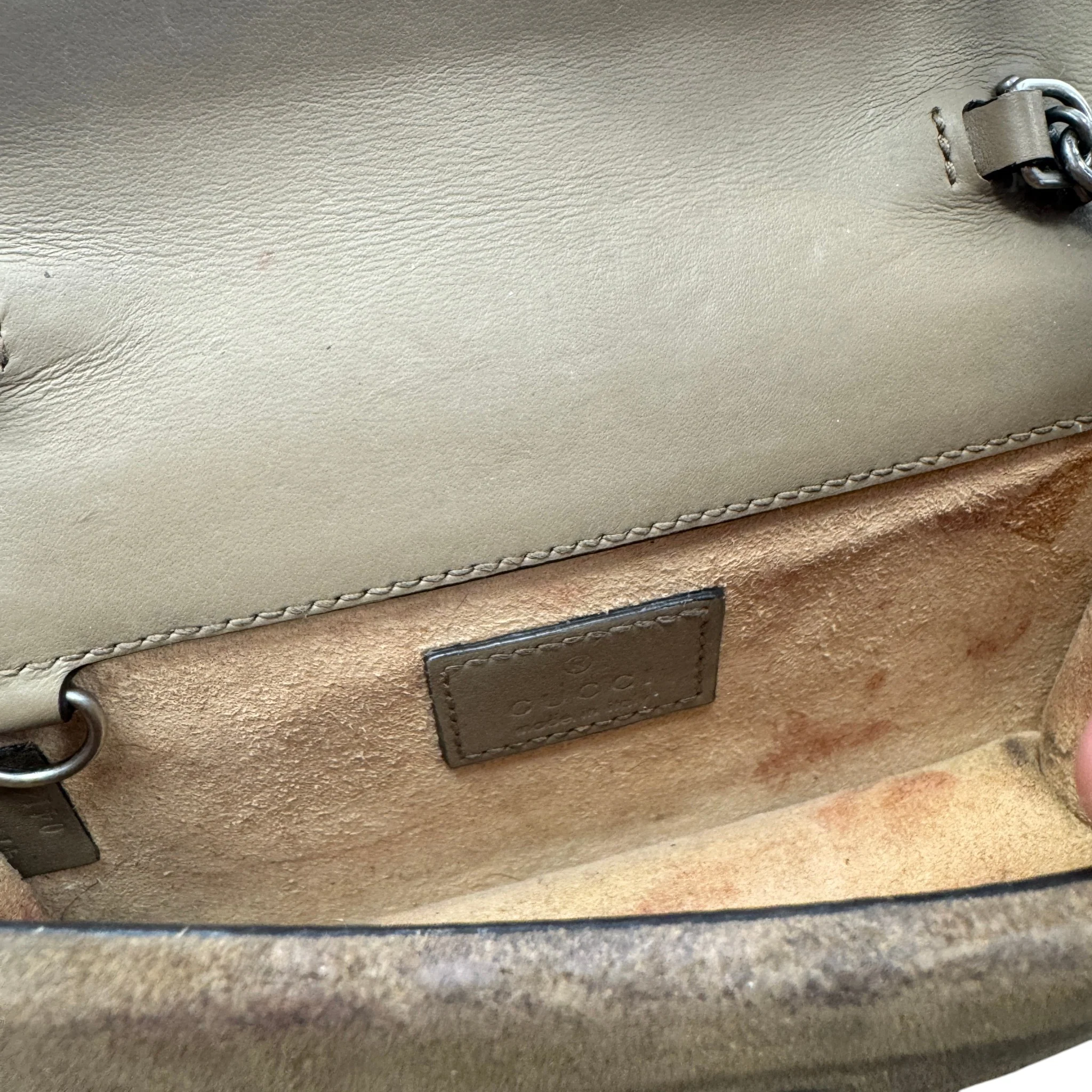 Women's Dionysus Super Mini Bag Beige - Image 13