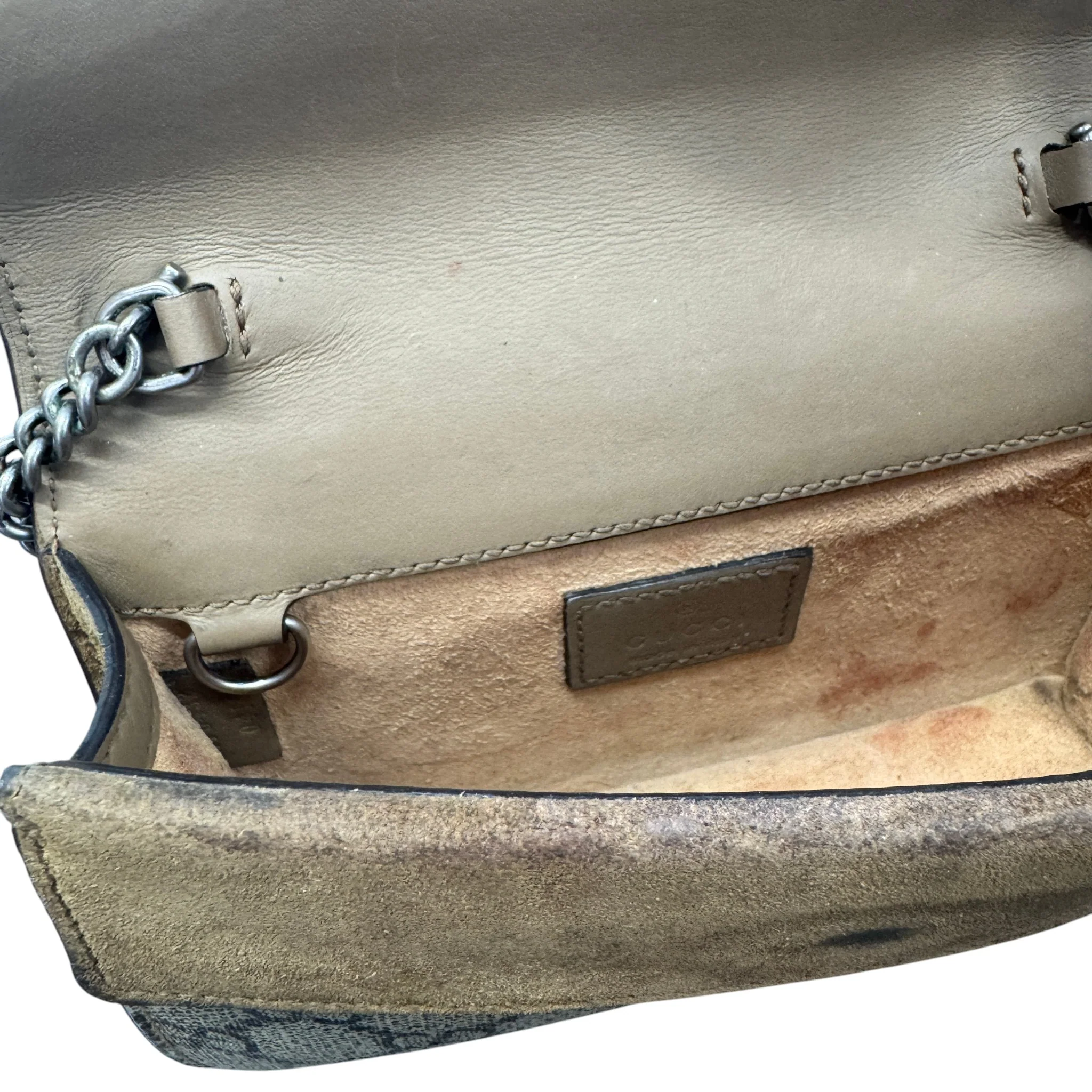 Women's Dionysus Super Mini Bag Beige - Image 14