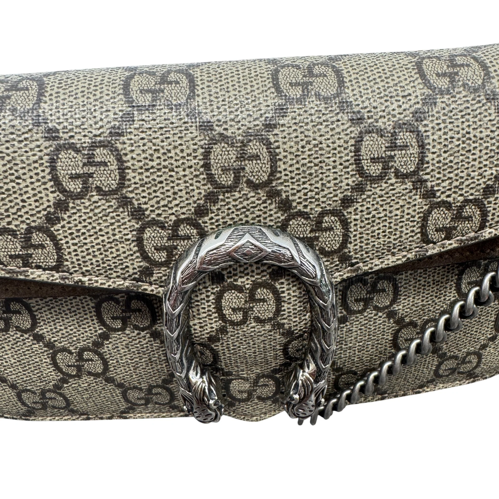 Women's Dionysus Super Mini Bag Beige - Image 15