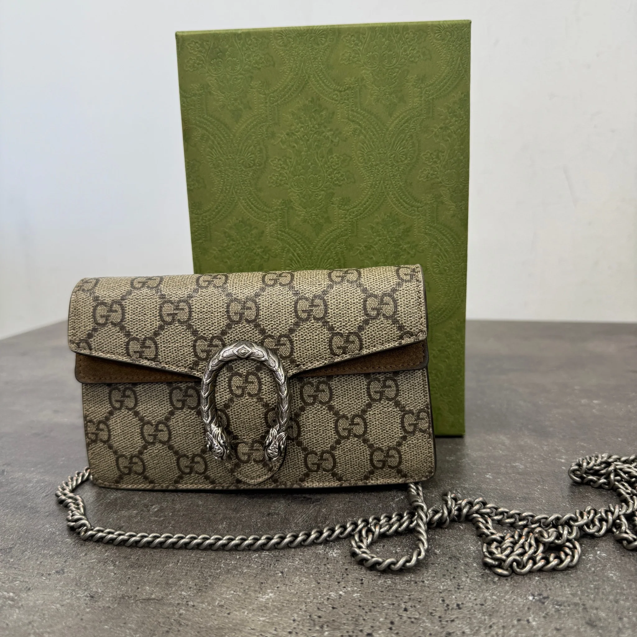 Women's Dionysus Super Mini Bag Beige - Image 16