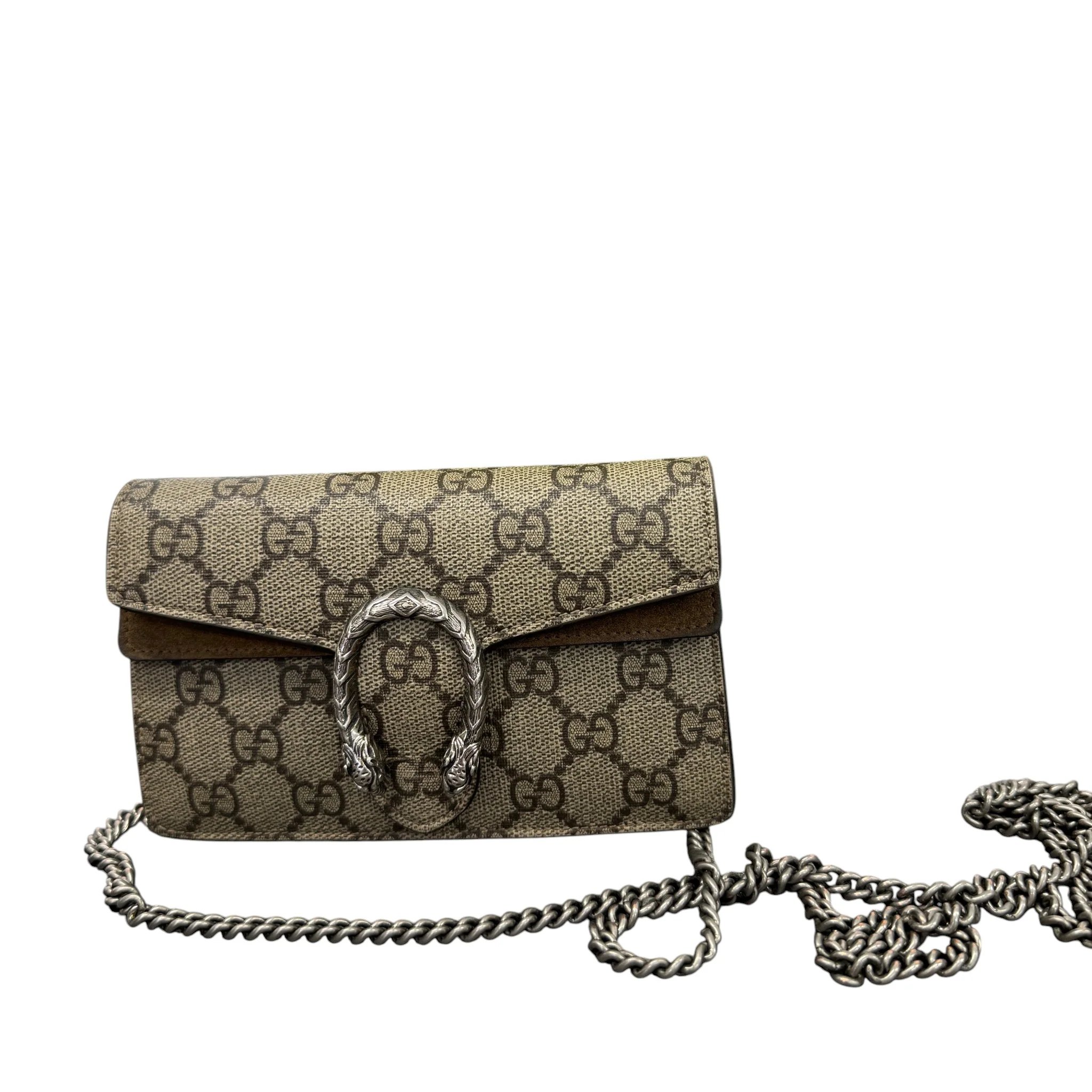 Women's Dionysus Super Mini Bag Beige - Image 7