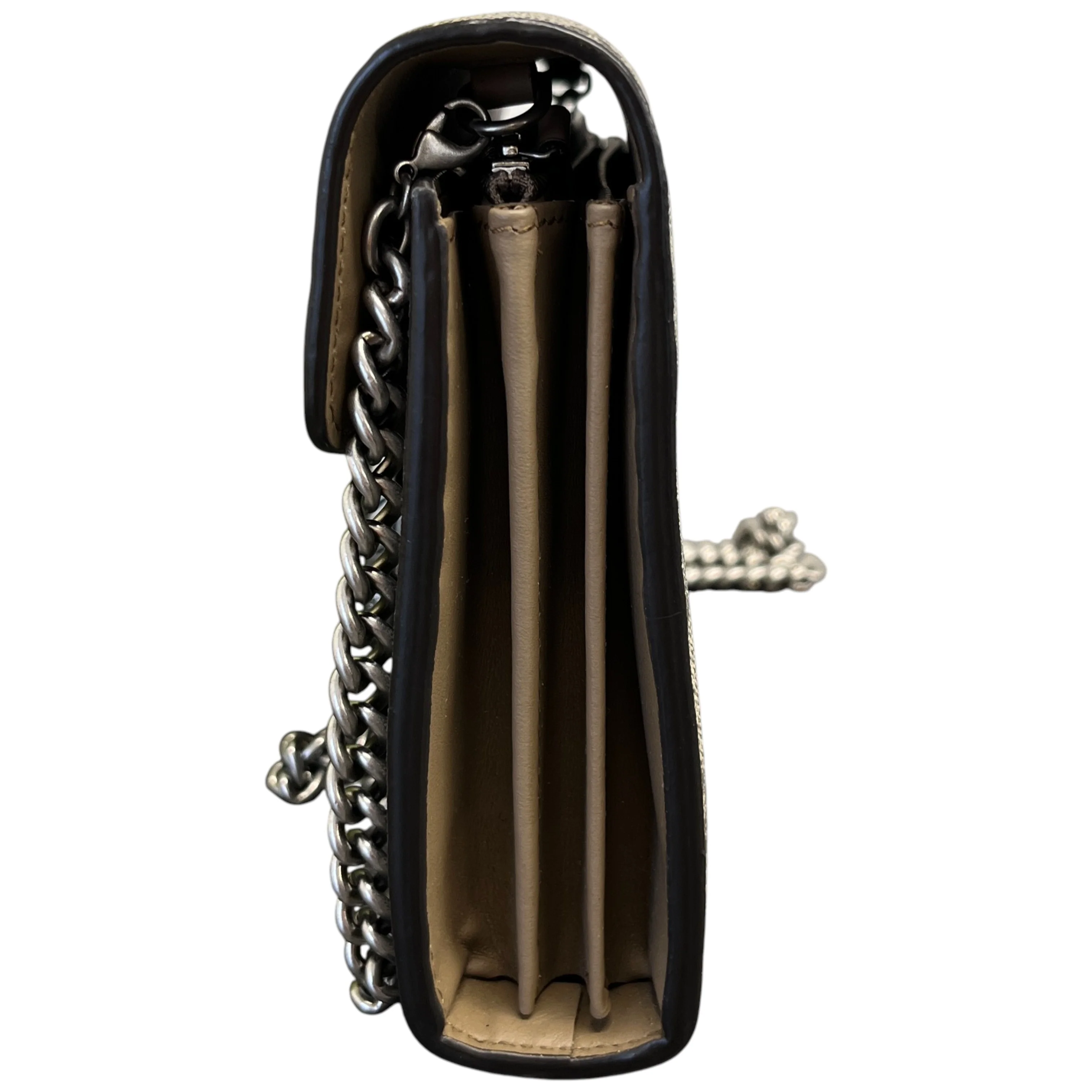 Women's Dionysus Wallet On Chain Bag Beige - Image 7