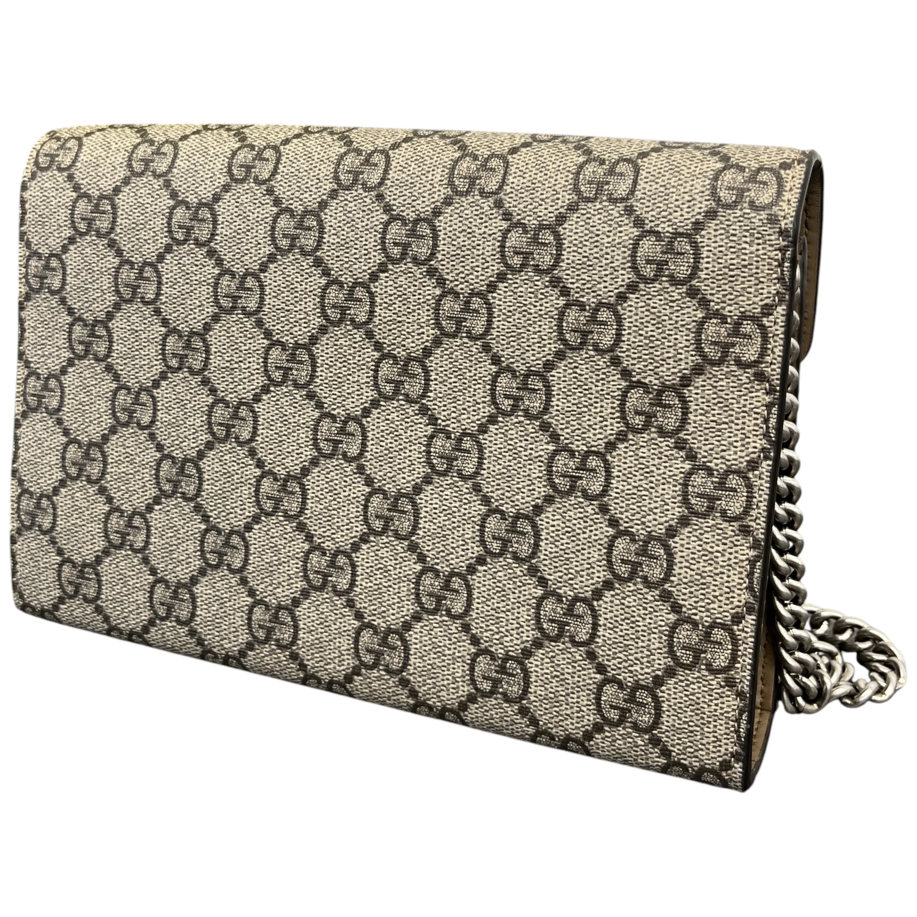Women's Dionysus Wallet On Chain Bag Beige - Image 9