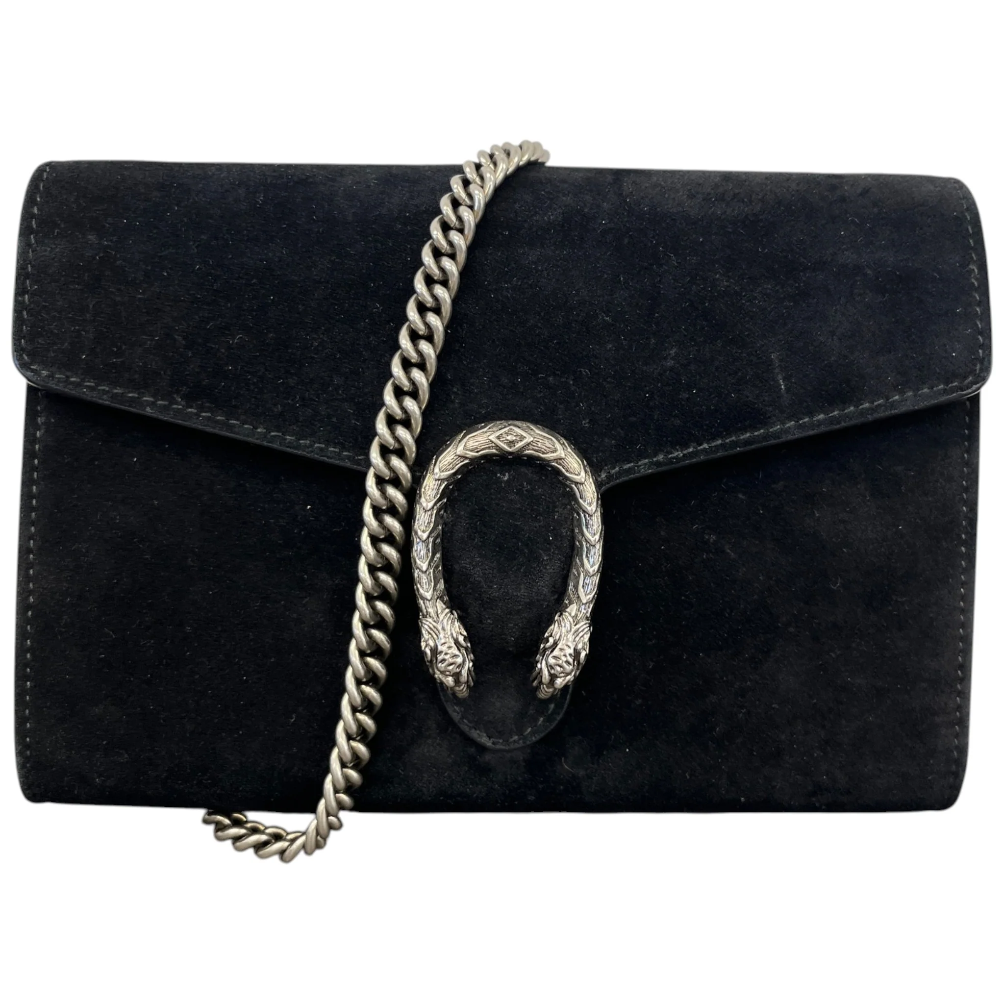 Women's Dionysus Wallet On Chain Woc Bag Black