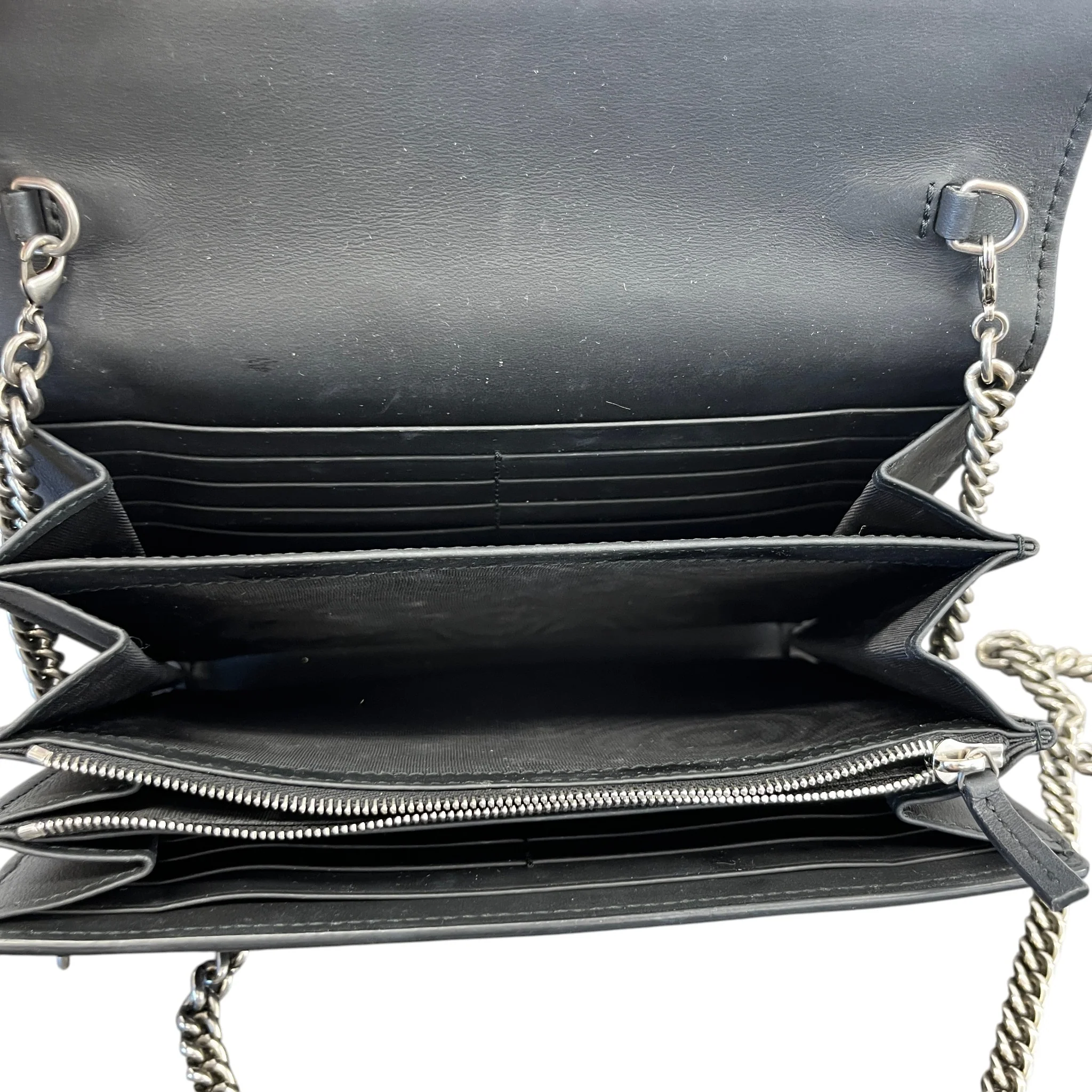 Women's Dionysus Wallet On Chain Woc Bag Black - Image 11