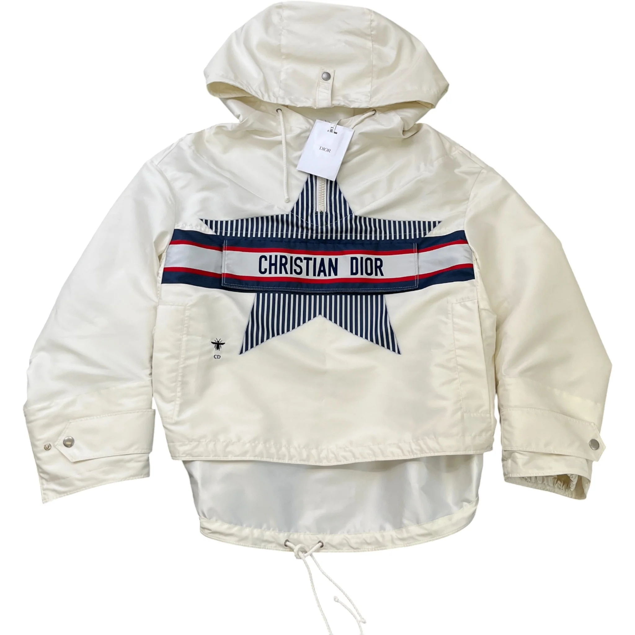 Women's Dioralps Anorak Jacket White Size XS