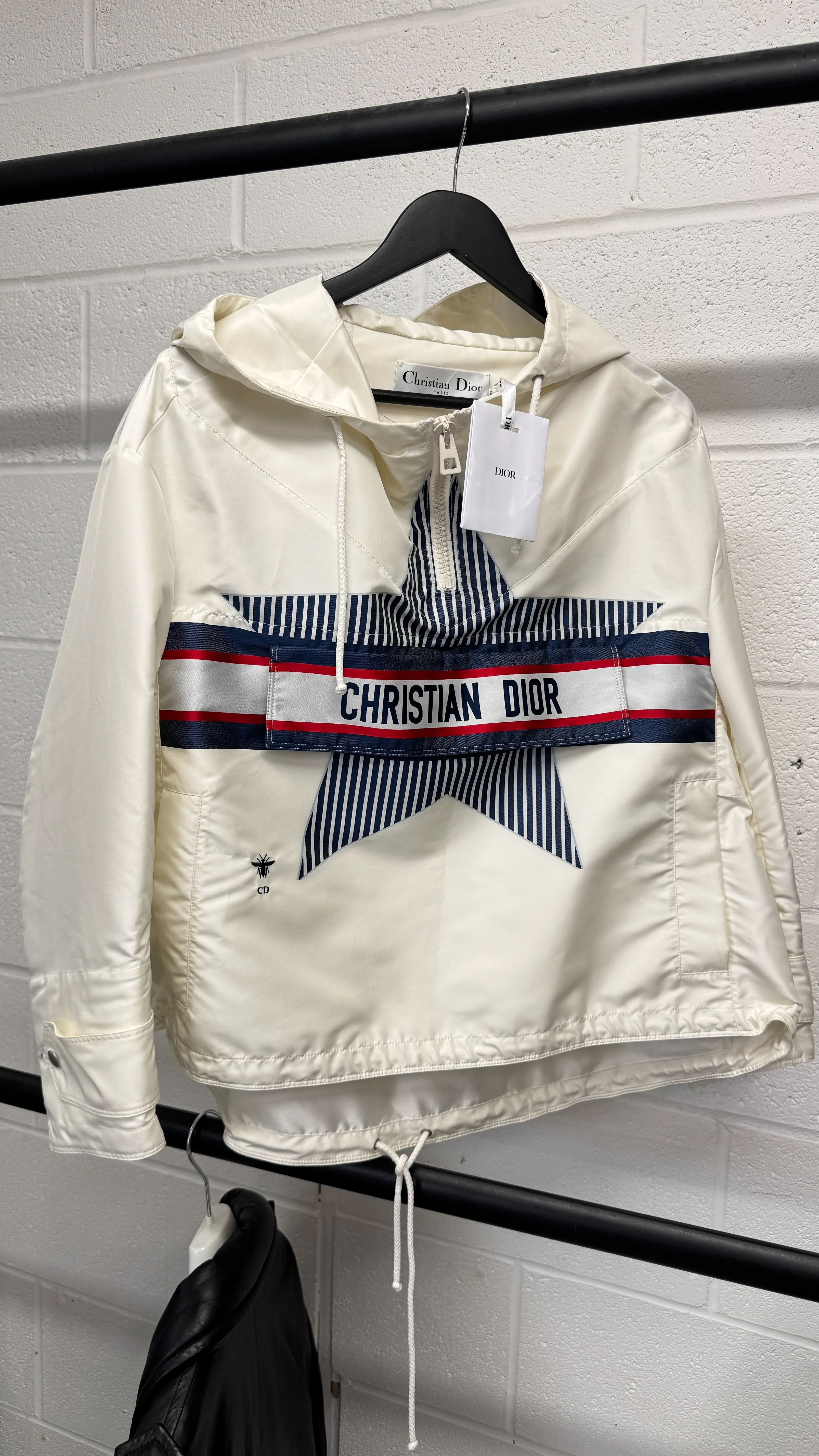 Women's Dioralps Anorak Jacket White Size XS - Image 10