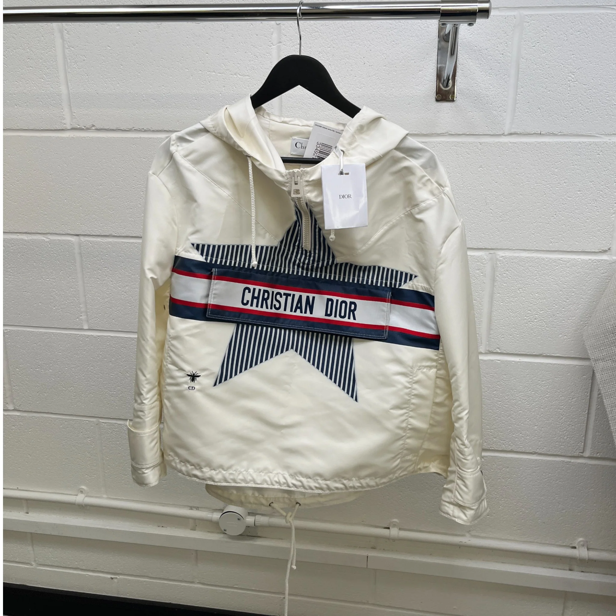Women's Dioralps Anorak Jacket White Size XS - Image 9