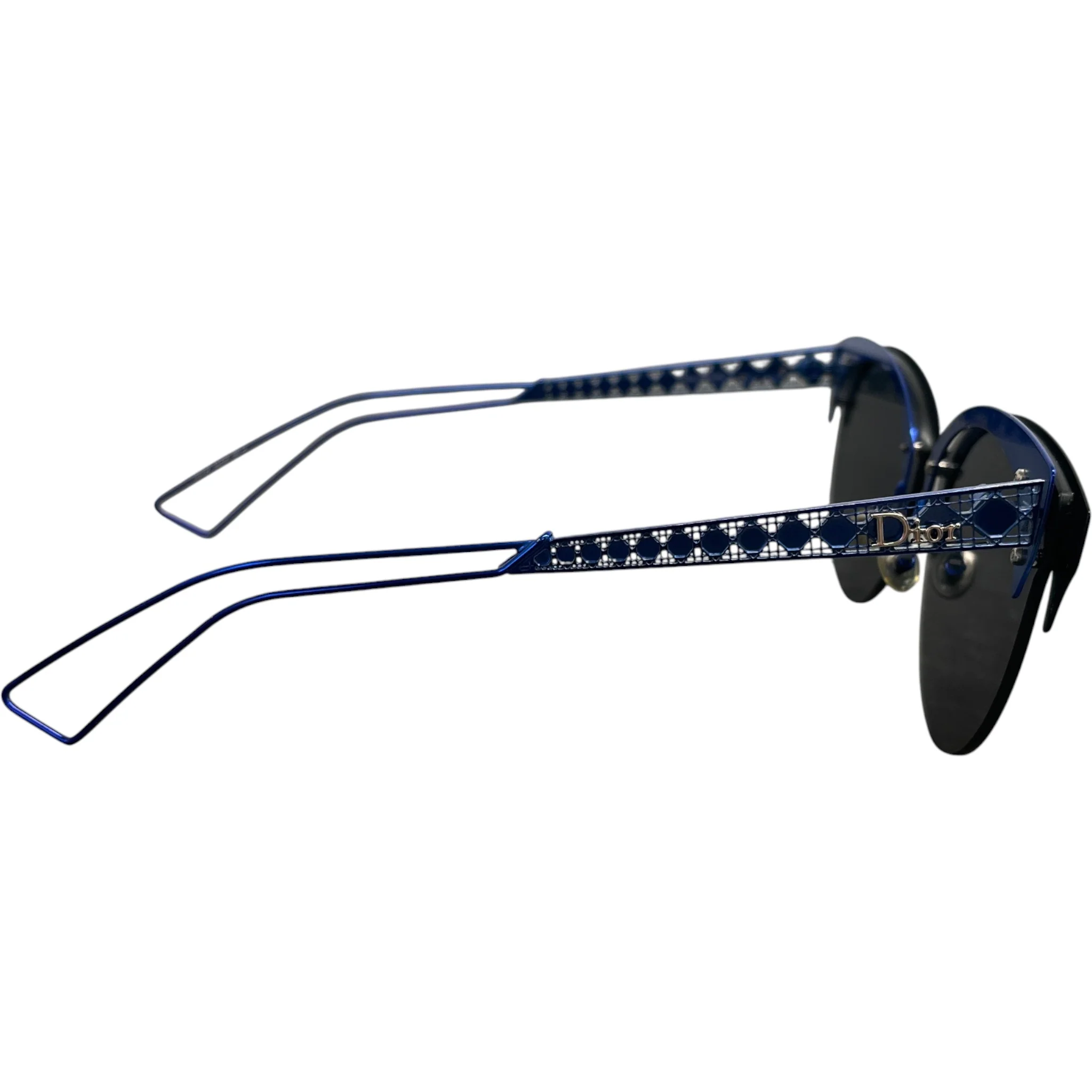 Women's Diorama Club Sunglasses Blue - Image 5
