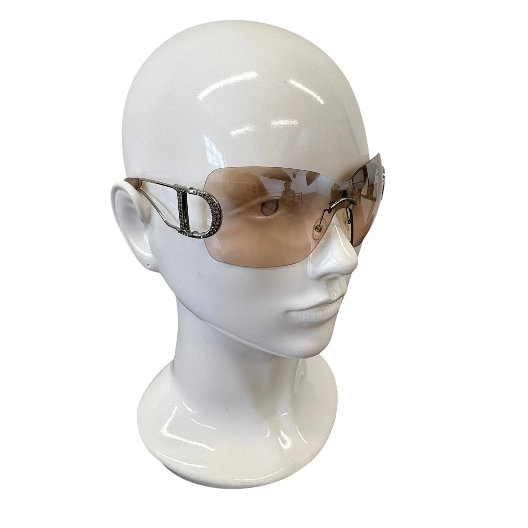 Women's Diorly 1 Crystal Sunglasses Brown - Image 2