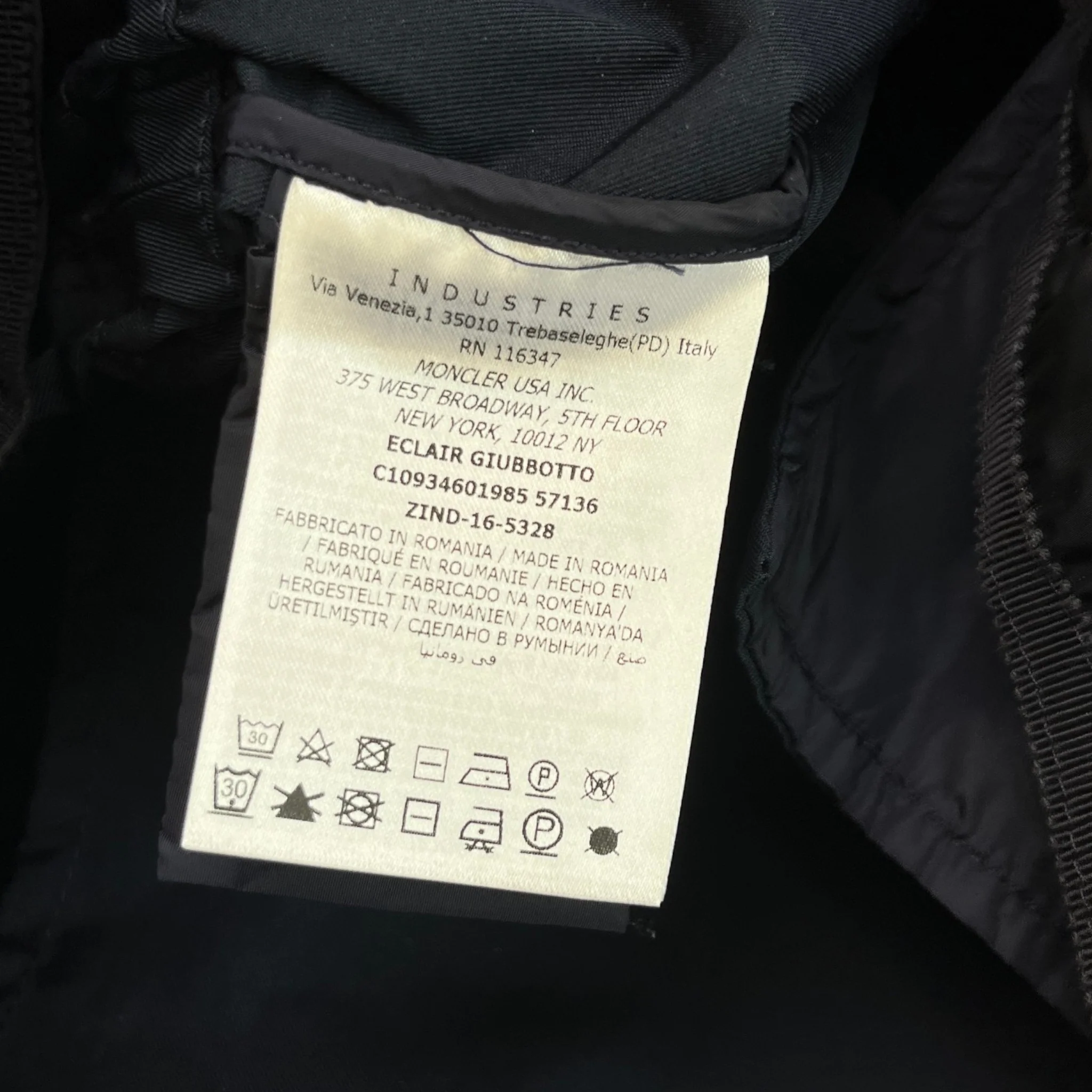 Women's Eclair Jacket Navy Size 3 / UK 14 - Image 9