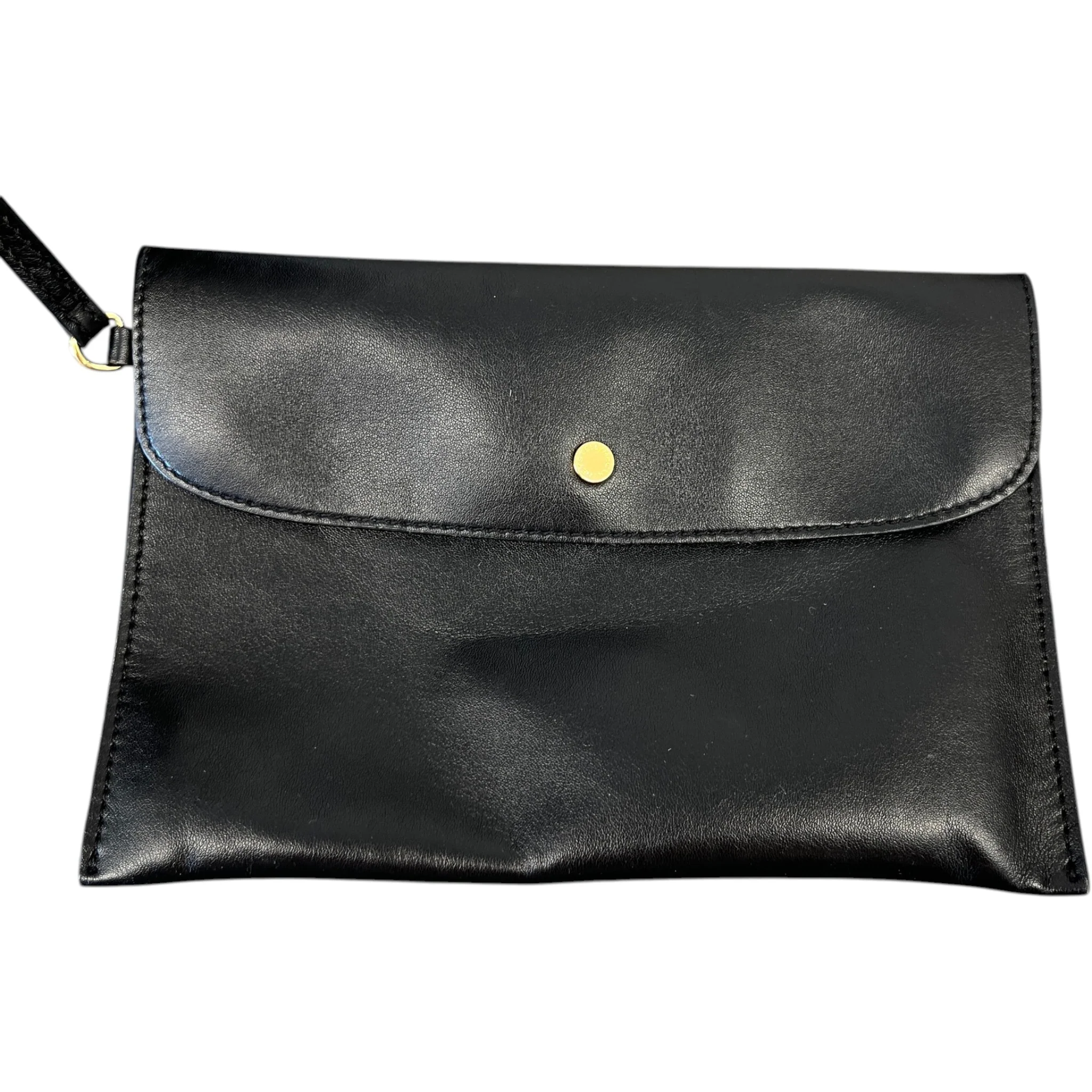 Women's Eco Logo Faux Shearling-Trimmed Bag Black - Image 12