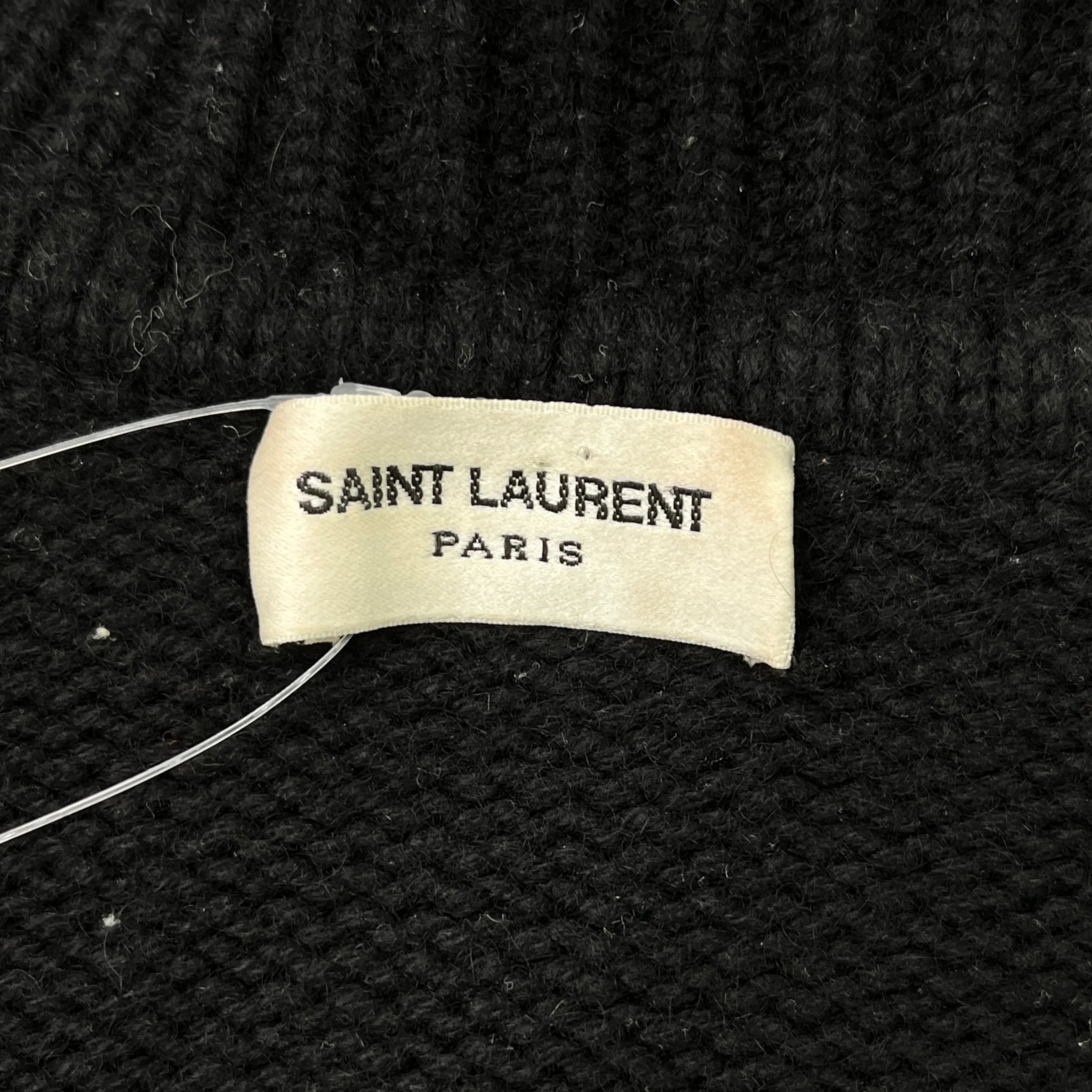 Women's Embellished Logo Cardigan Black Size XS - Image 5