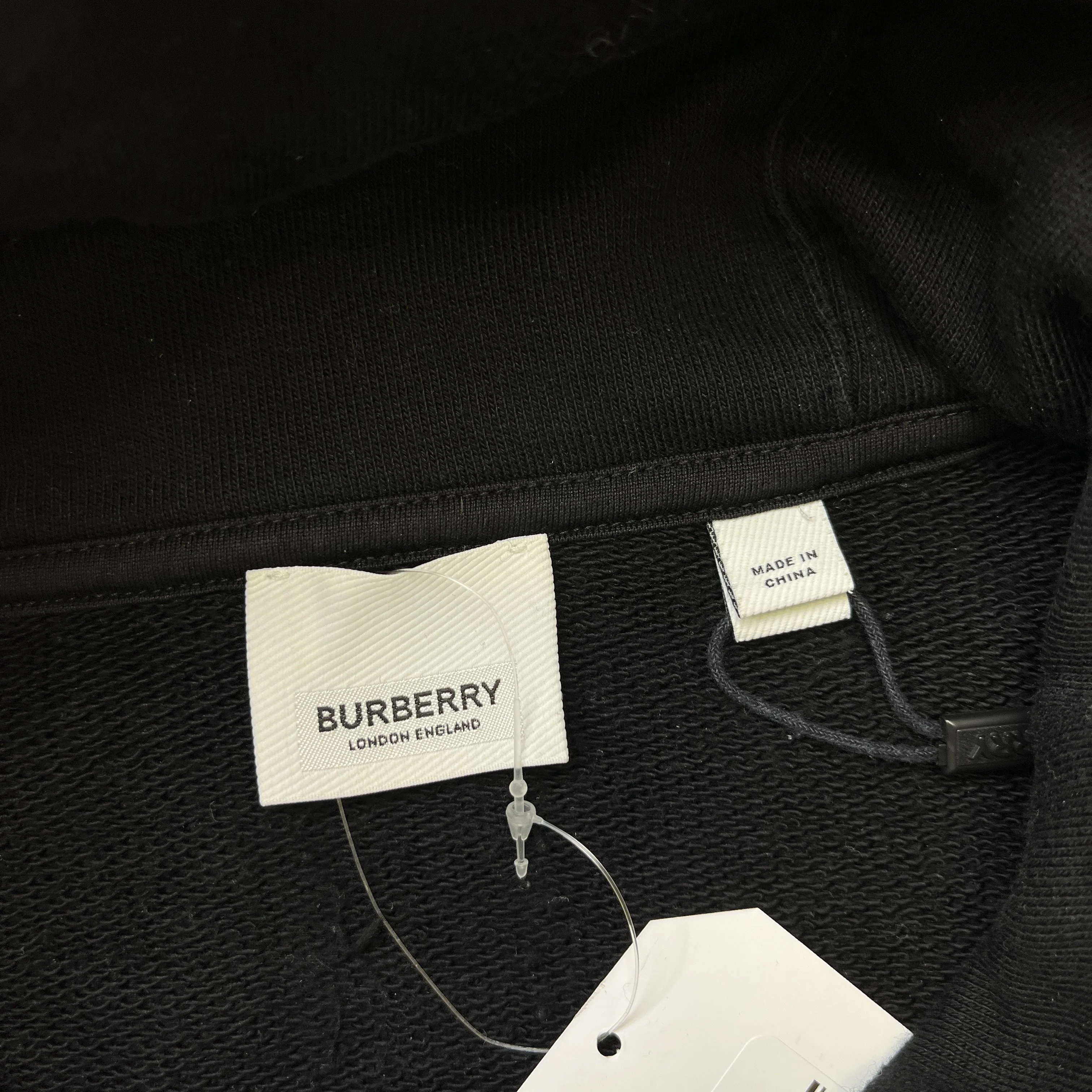 Women's Embroidered Logo Hoodie Black Size XS - Image 5