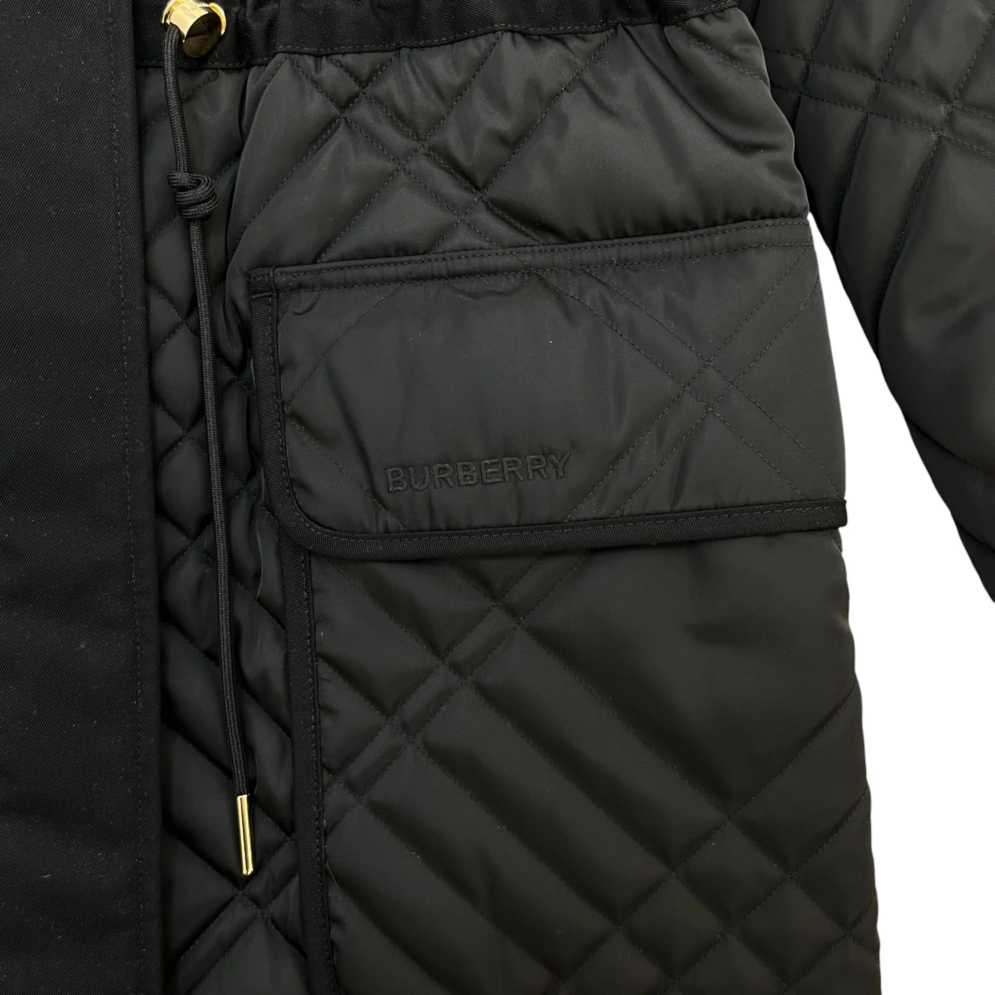 Women's Embroidered Logo Jacket Black Size S - Image 5