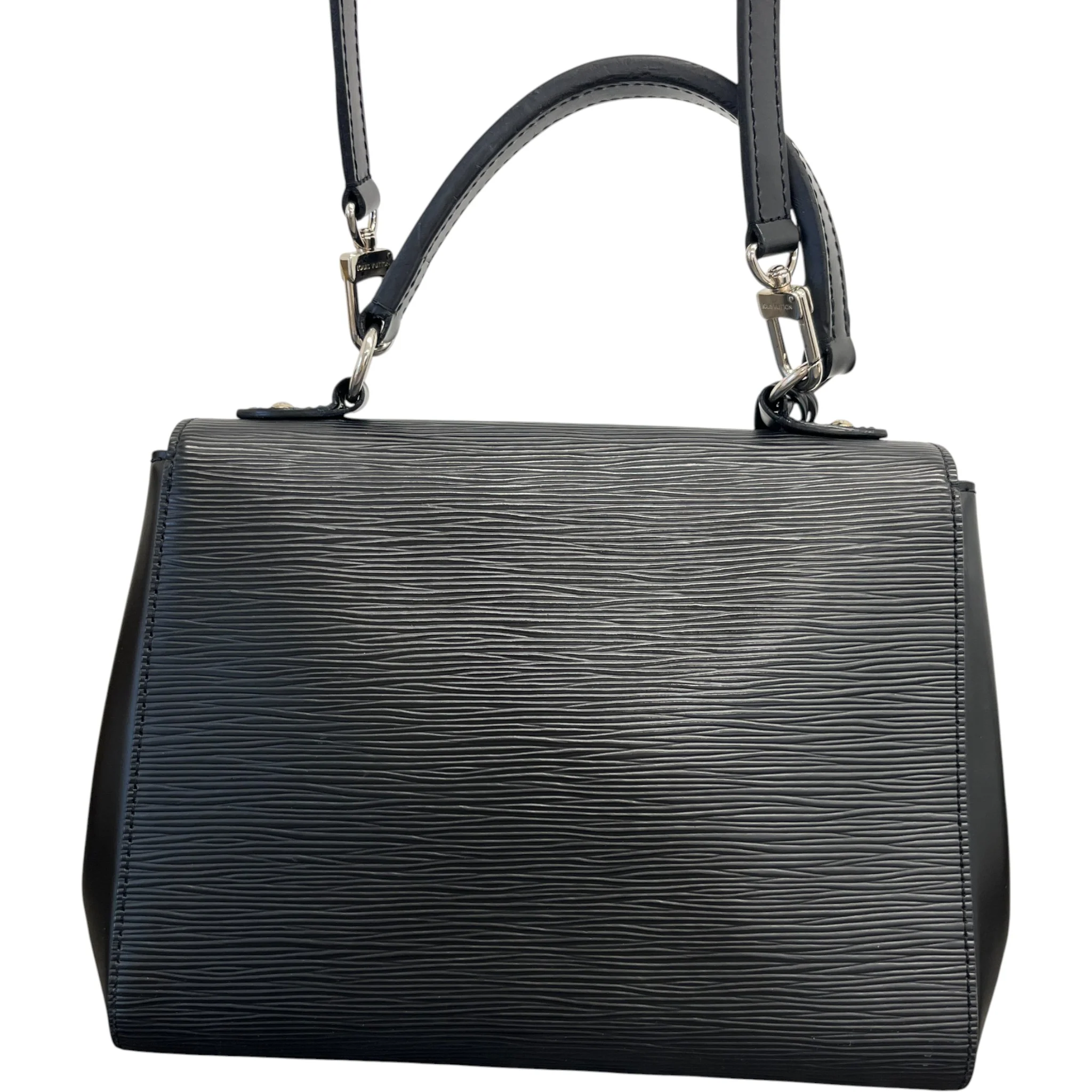 Women's Epi Leather Cluny Bb Bag Black - Image 3