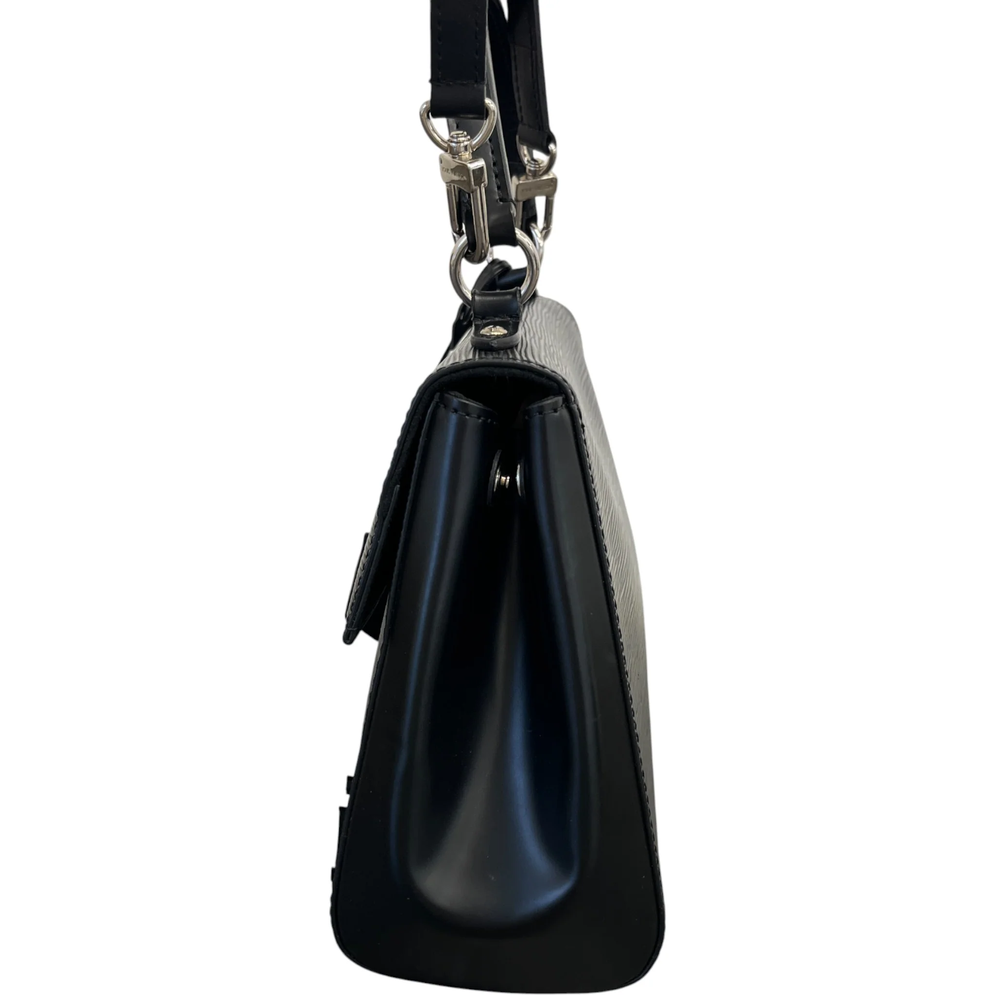 Women's Epi Leather Cluny Bb Bag Black - Image 7