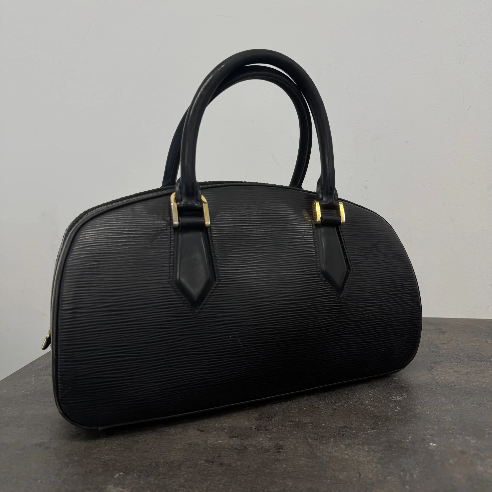 Women's Epi Leather Jasmine Bag Black - Image 12